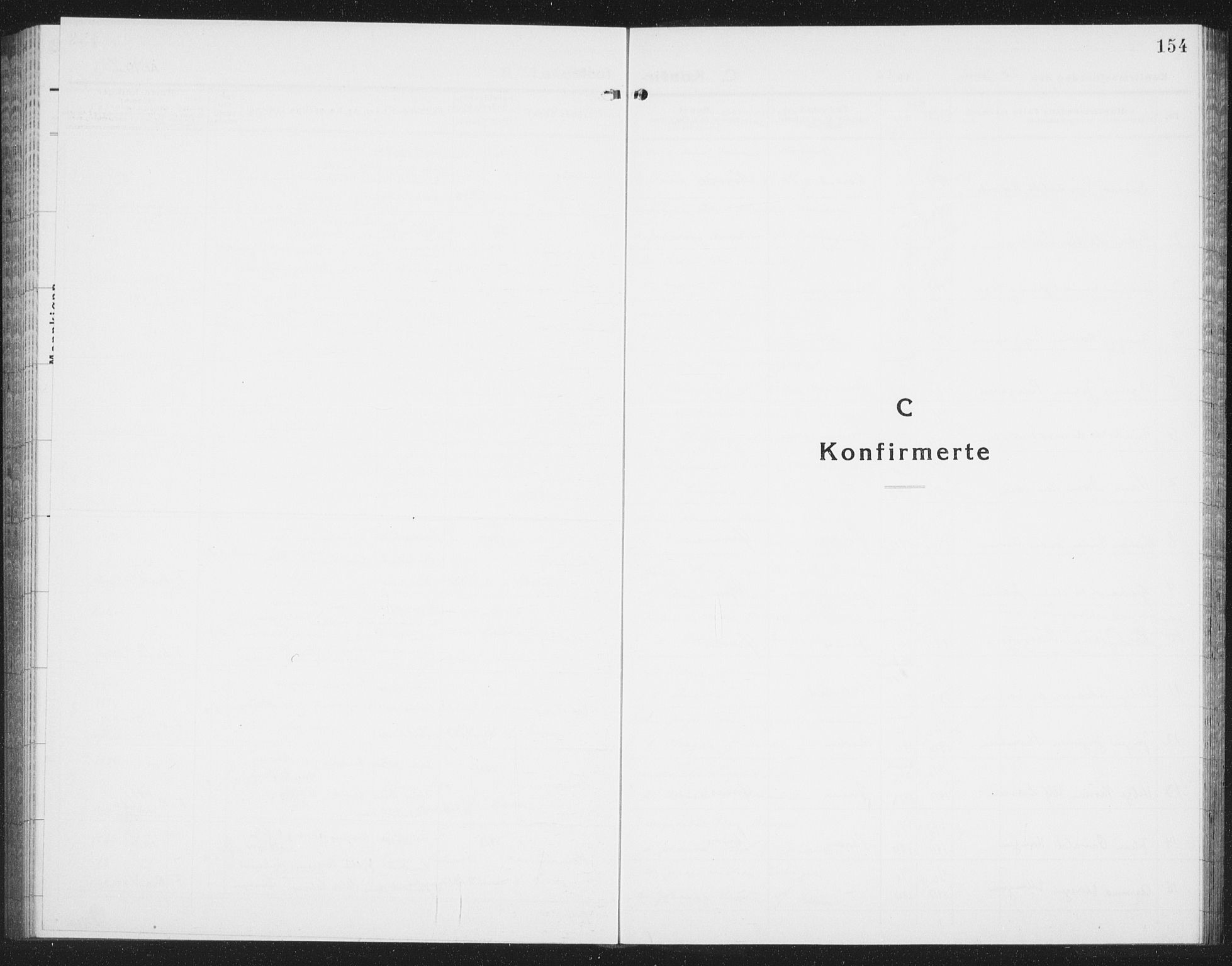 Ministerialprotokoller, klokkerbøker og fødselsregistre - Nordland, SAT/A-1459/874/L1081: Parish register (copy) no. 874C10, 1925-1941, p. 154