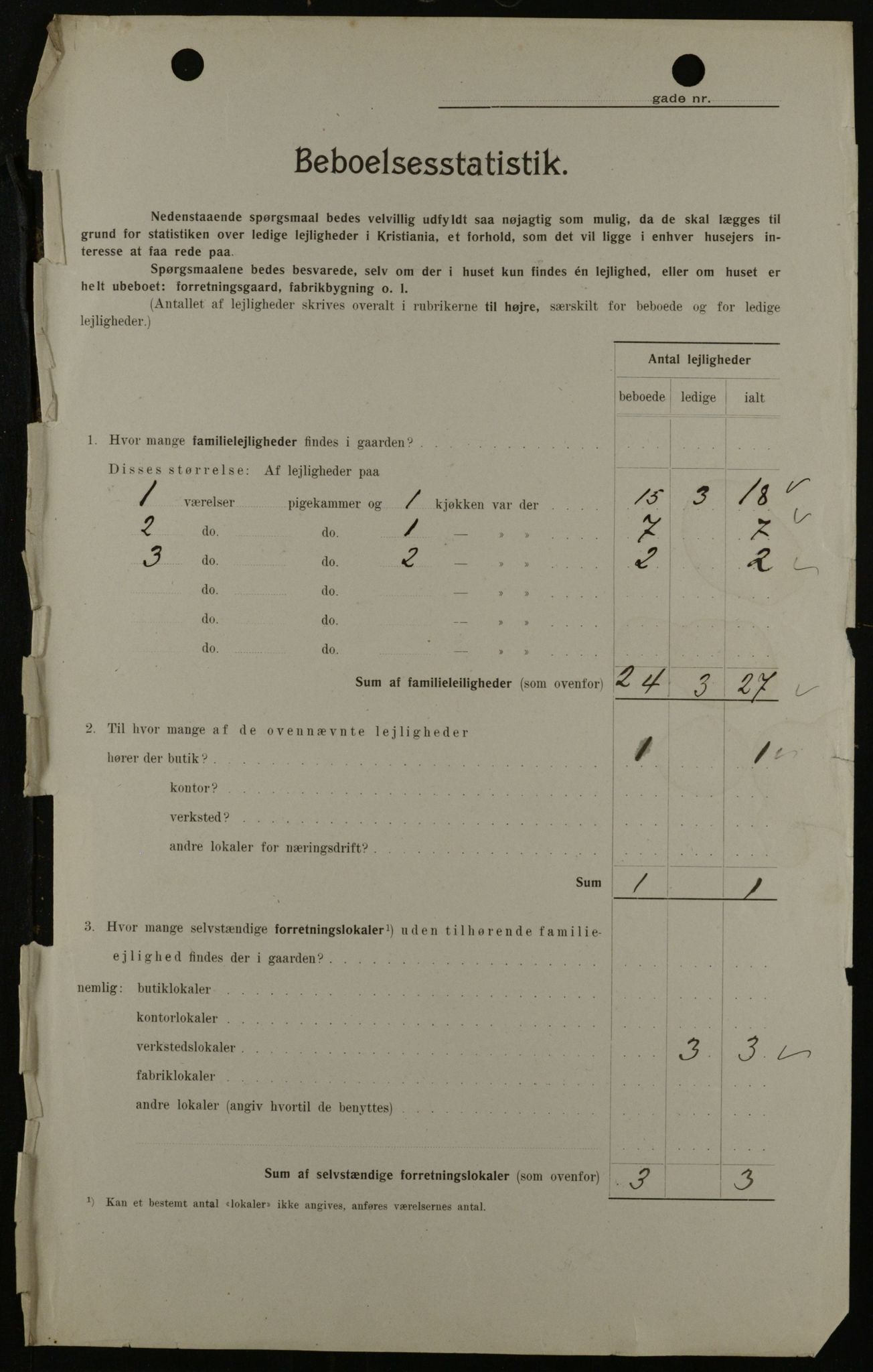 OBA, Municipal Census 1908 for Kristiania, 1908, p. 38793