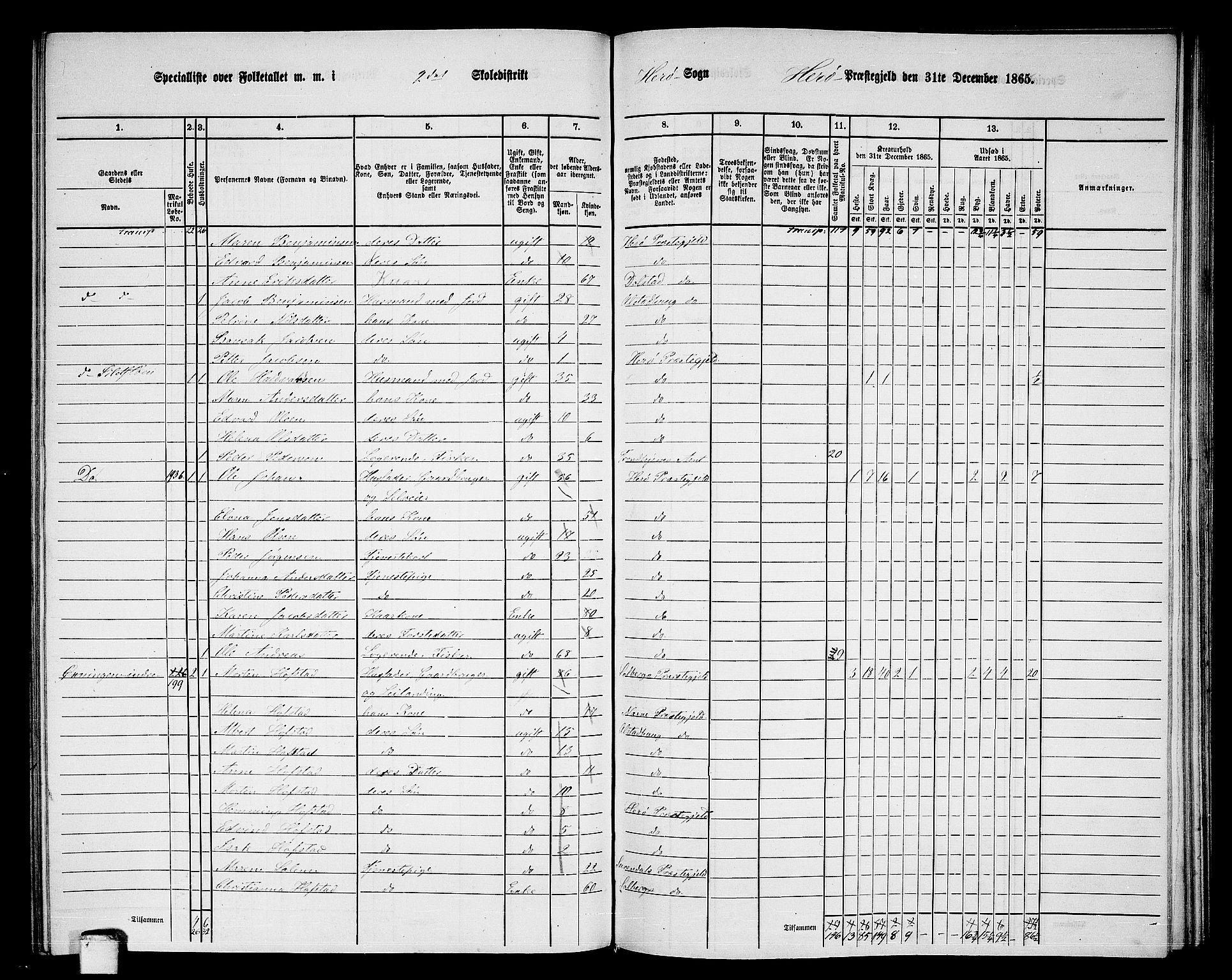 RA, 1865 census for Herøy, 1865, p. 38