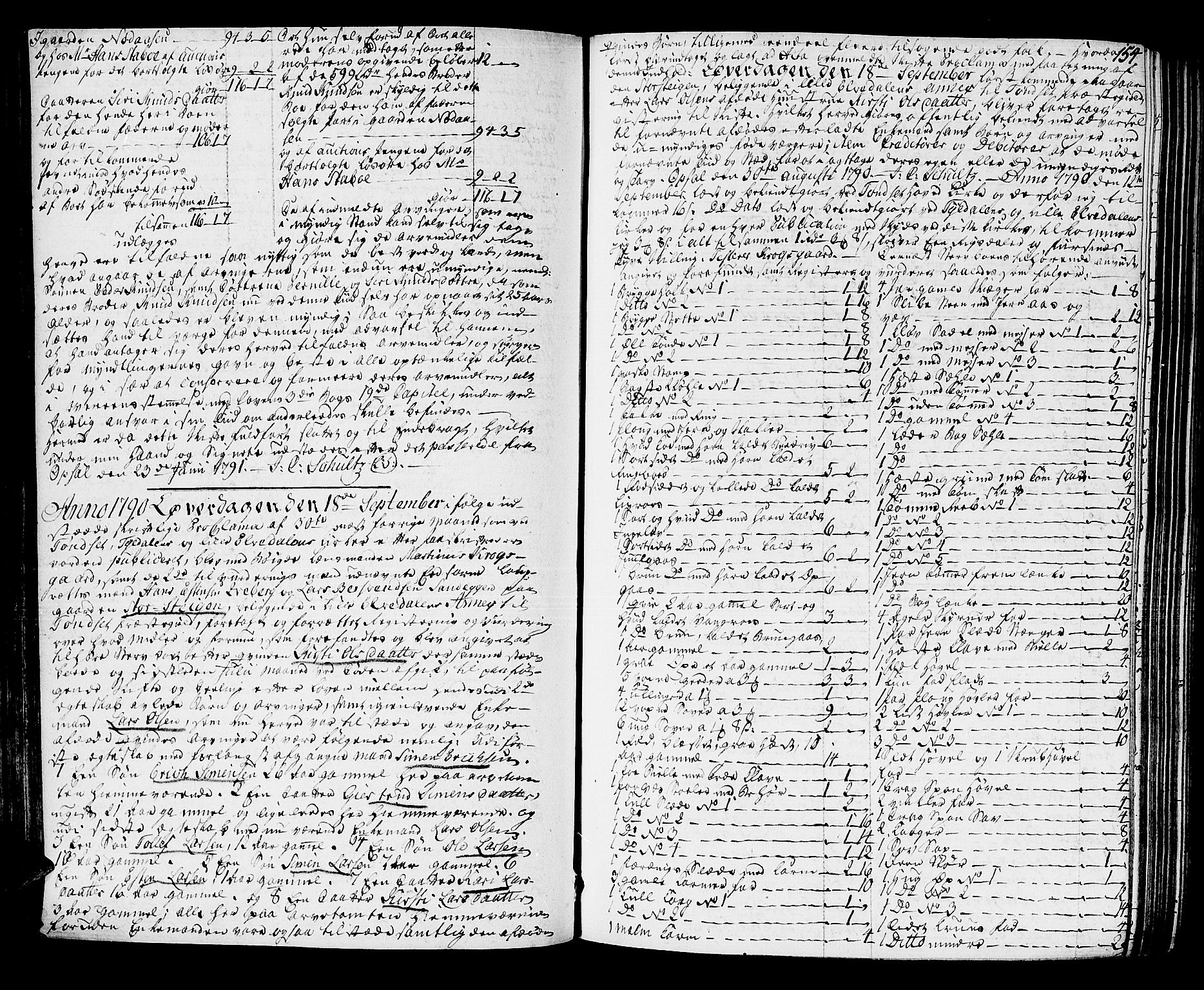 Østerdalen sorenskriveri, SAH/TING-032/J/Ja/L0006: Skifteprotokoll, 1790-1794, p. 153b-154a