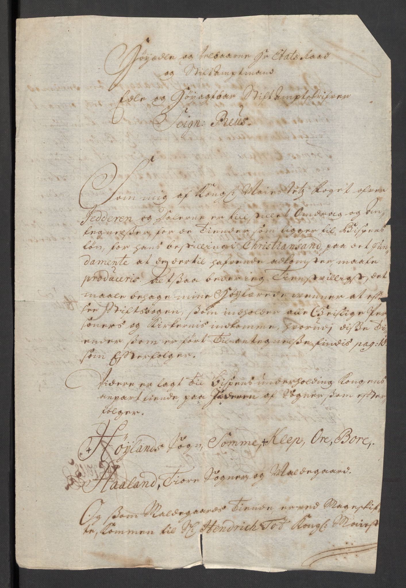 Rentekammeret inntil 1814, Reviderte regnskaper, Fogderegnskap, AV/RA-EA-4092/R46/L2730: Fogderegnskap Jæren og Dalane, 1699, p. 289