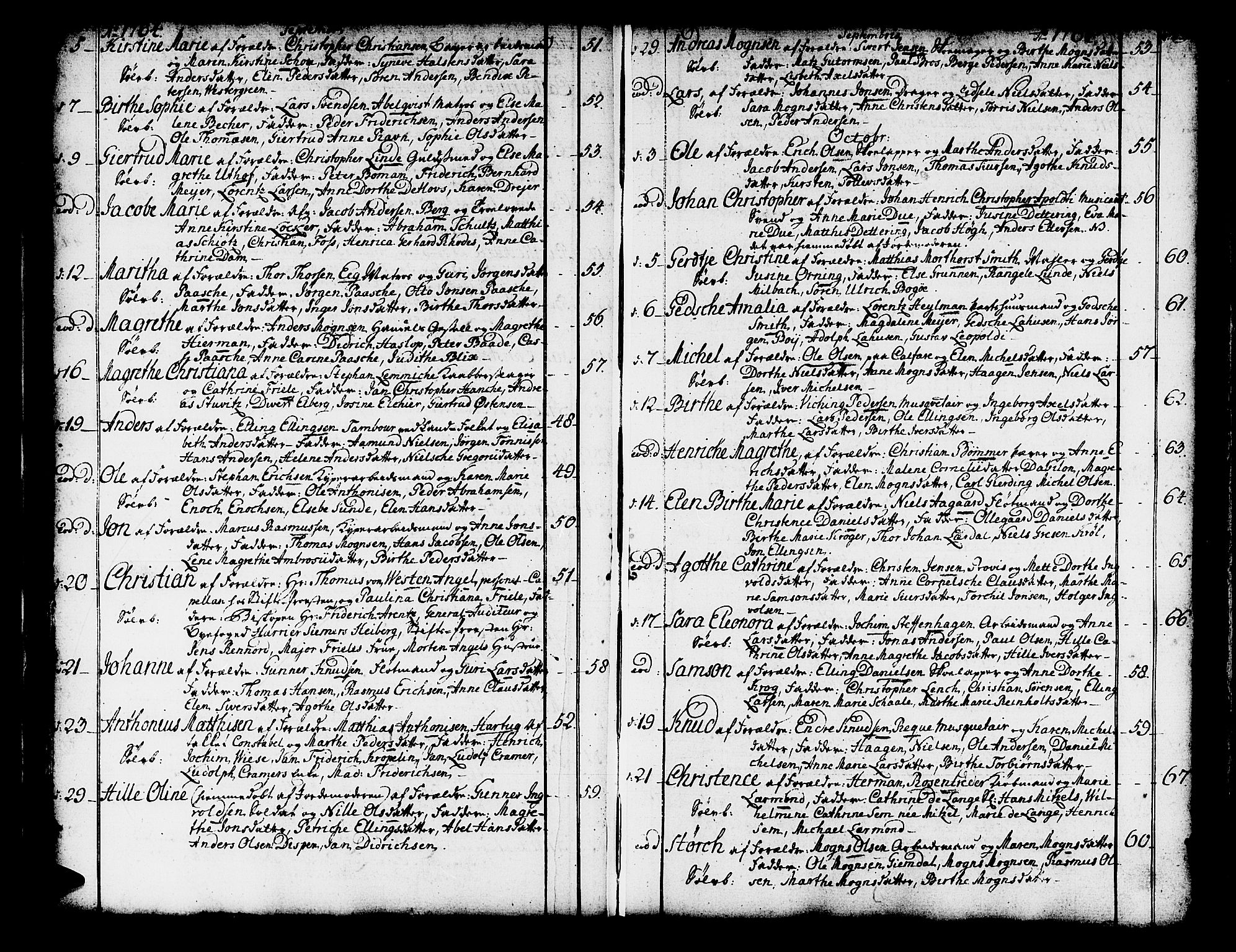 Domkirken sokneprestembete, SAB/A-74801/H/Haa/L0003: Parish register (official) no. A 3, 1758-1789, p. 78-79