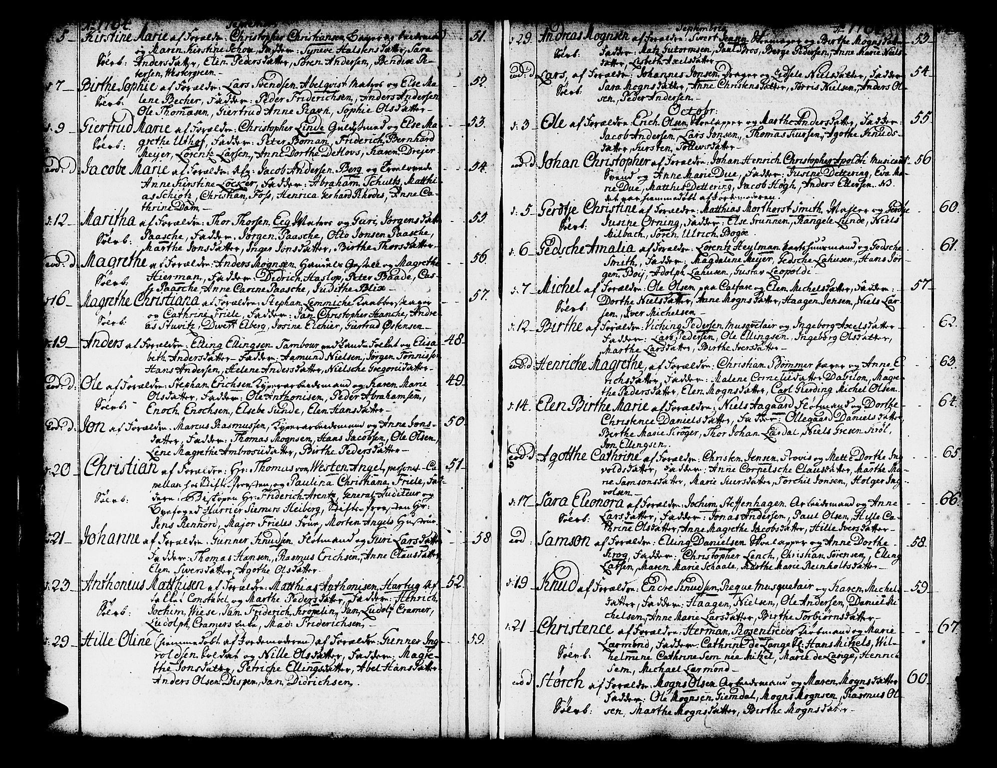 Domkirken sokneprestembete, AV/SAB-A-74801/H/Haa/L0003: Parish register (official) no. A 3, 1758-1789, p. 78-79