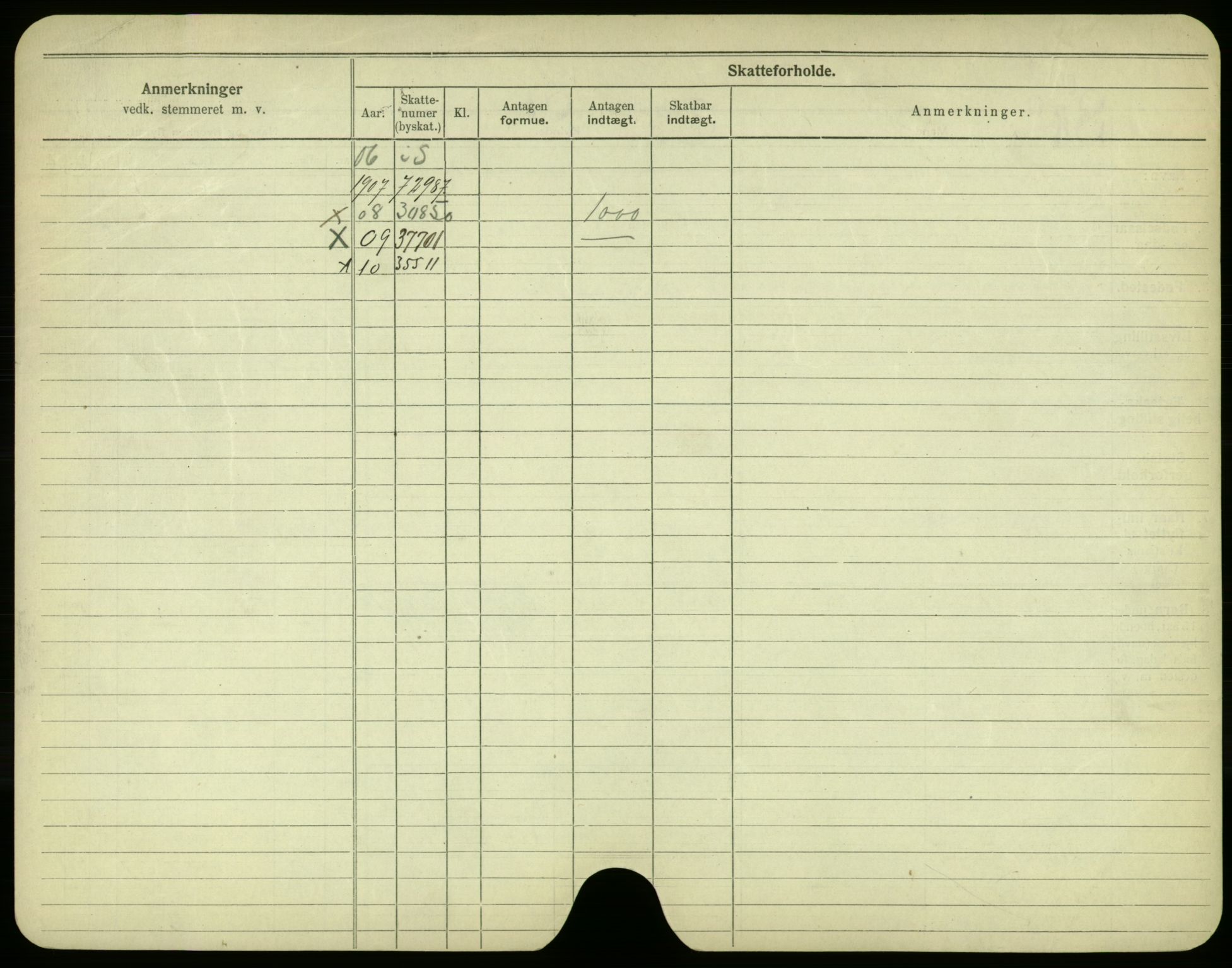 Oslo folkeregister, Registerkort, AV/SAO-A-11715/F/Fa/Fac/L0003: Menn, 1906-1914, p. 151b