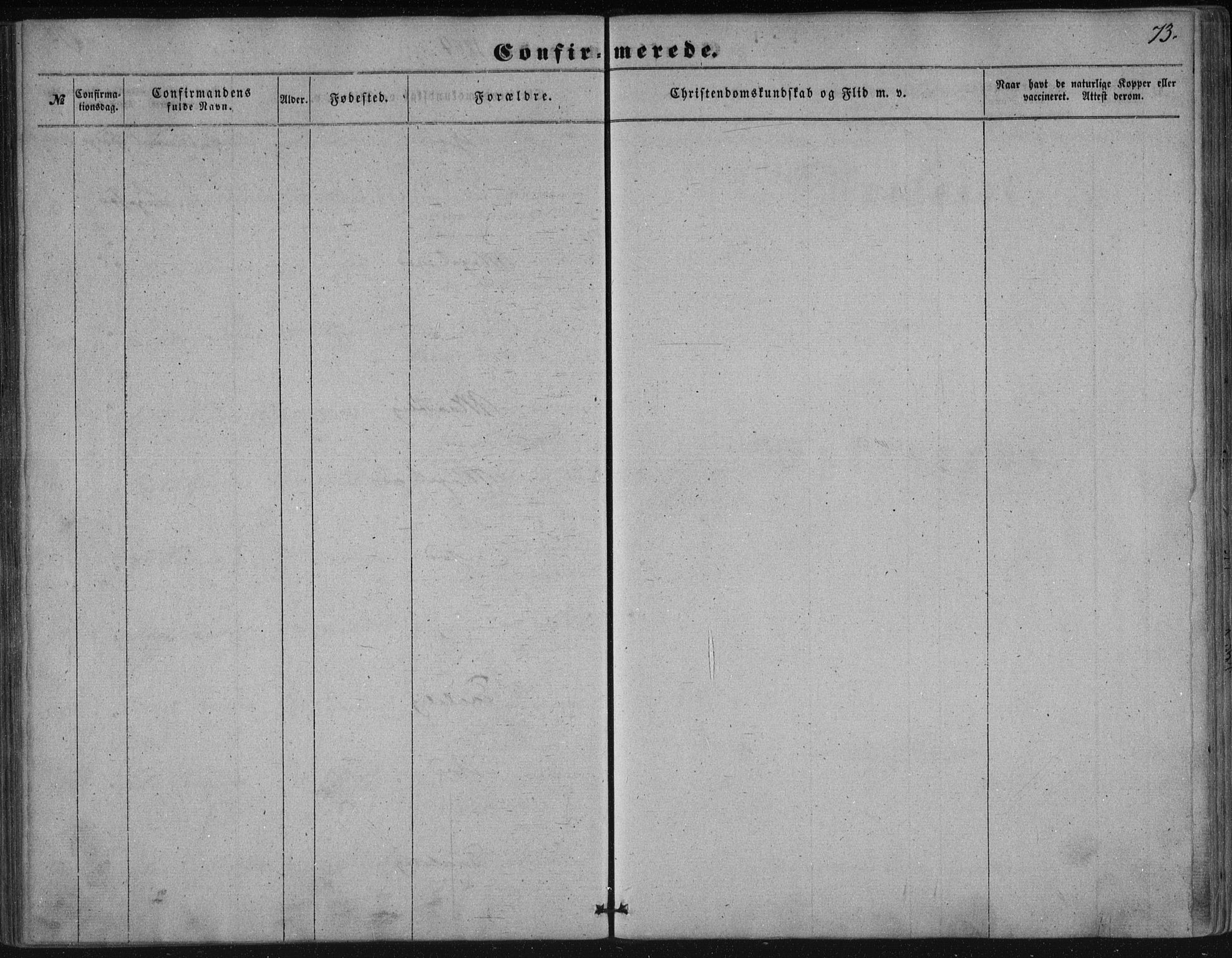 Avaldsnes sokneprestkontor, SAST/A -101851/H/Ha/Haa/L0009: Parish register (official) no. A 9, 1853-1865, p. 73