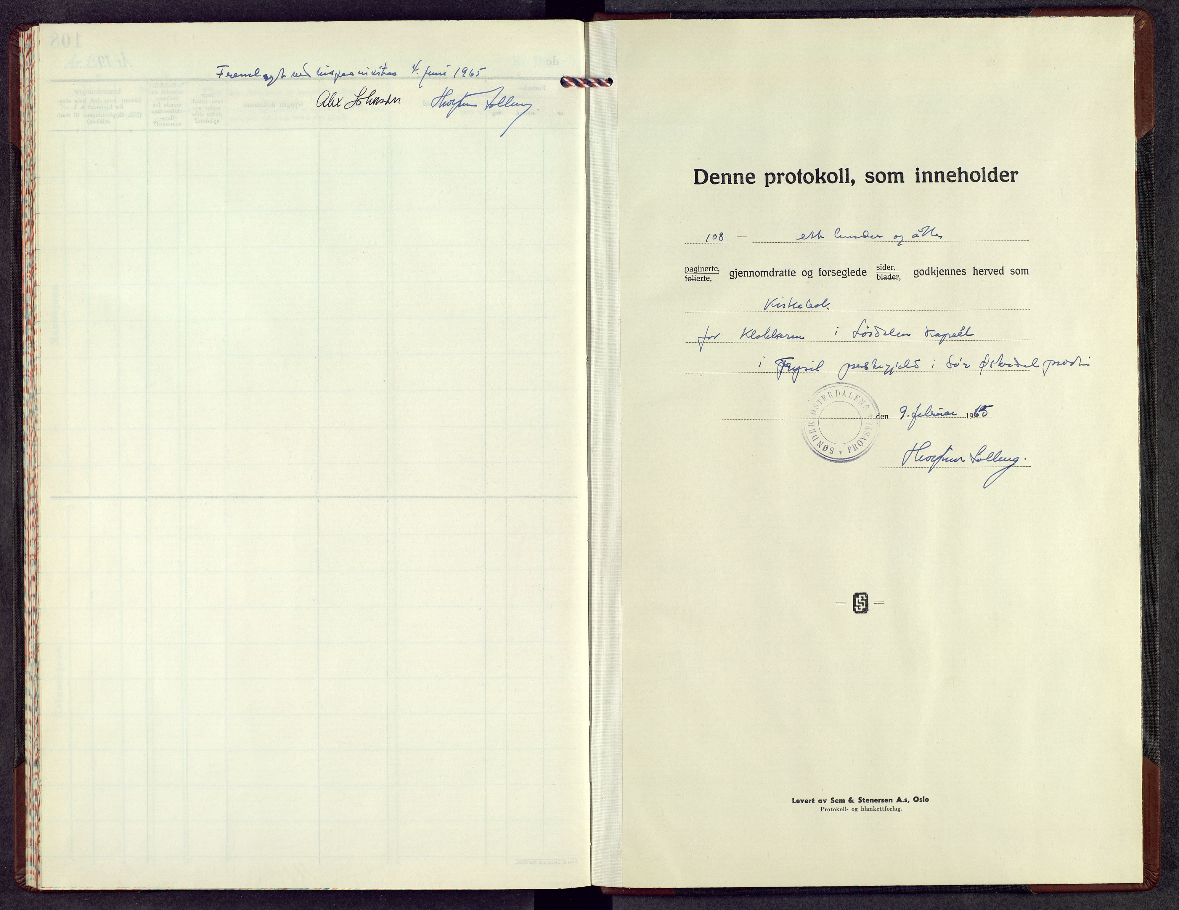Trysil prestekontor, SAH/PREST-046/H/Ha/Hab/L0019: Parish register (copy) no. 19, 1965-1969