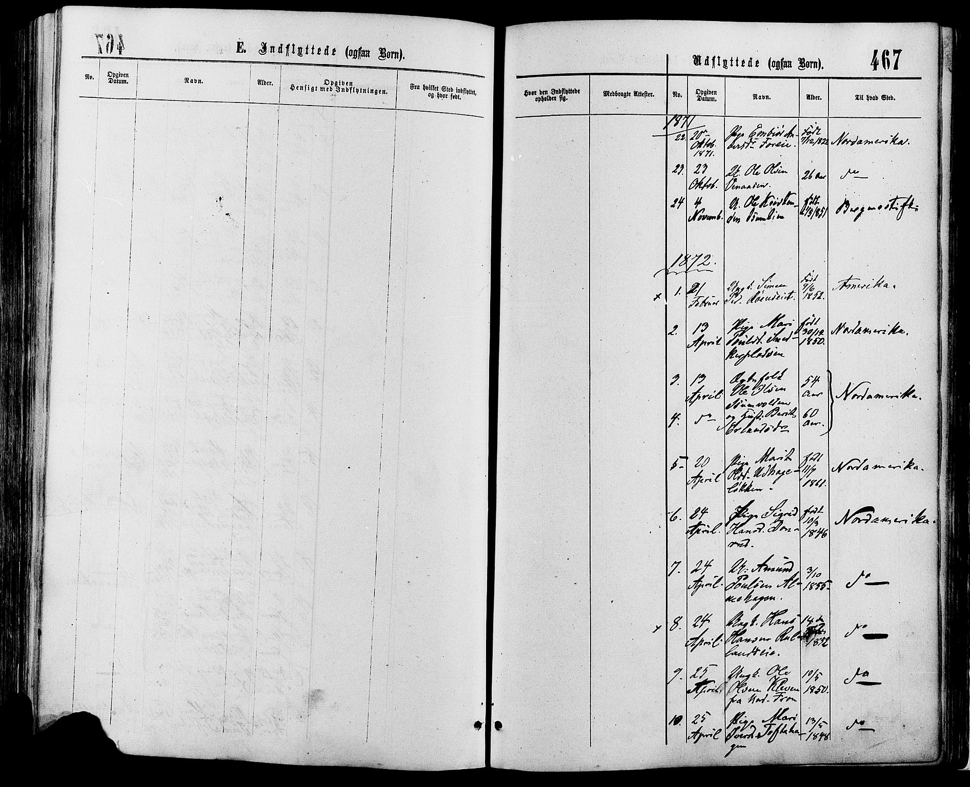 Sør-Fron prestekontor, AV/SAH-PREST-010/H/Ha/Haa/L0002: Parish register (official) no. 2, 1864-1880, p. 467