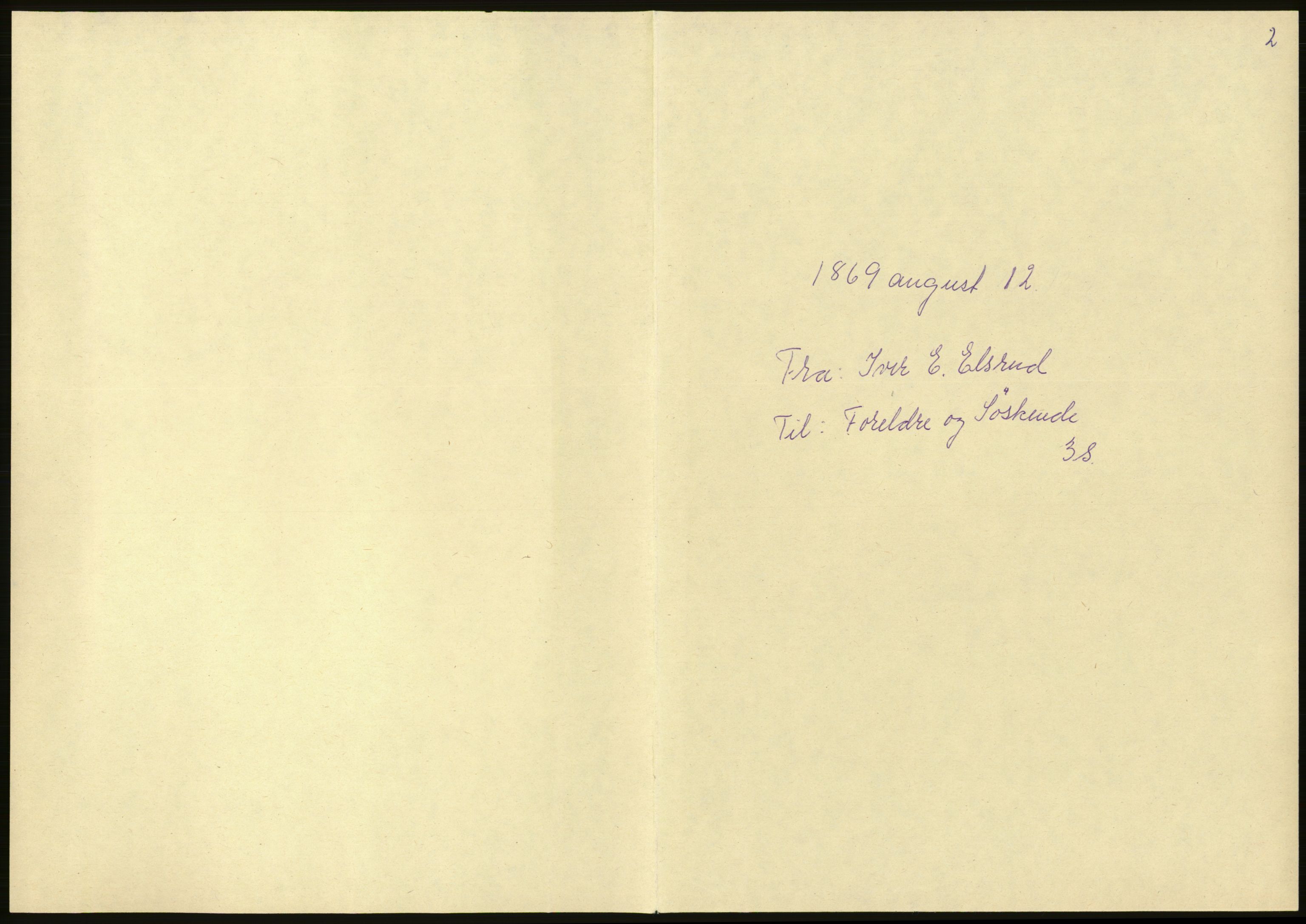 Samlinger til kildeutgivelse, Amerikabrevene, AV/RA-EA-4057/F/L0018: Innlån fra Buskerud: Elsrud, 1838-1914, p. 415