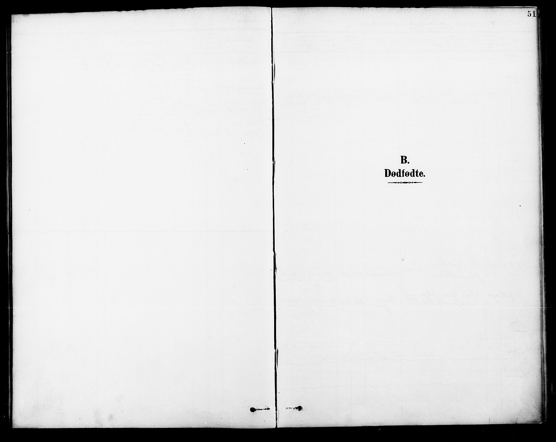 Ministerialprotokoller, klokkerbøker og fødselsregistre - Nordland, SAT/A-1459/886/L1220: Parish register (official) no. 886A02, 1892-1903, p. 51