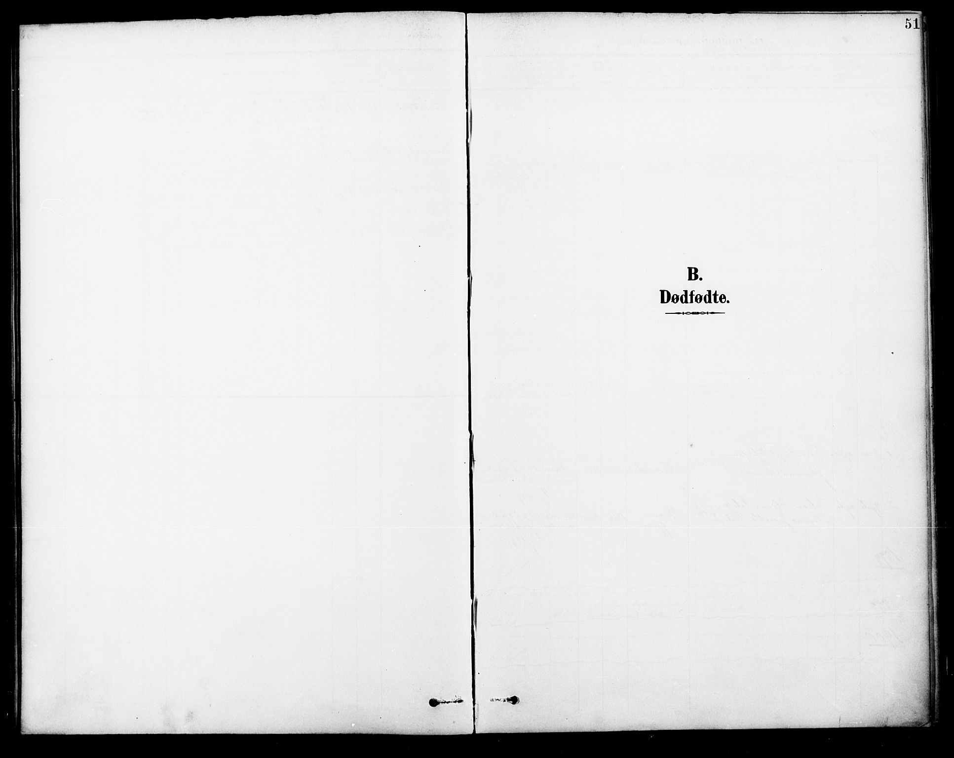 Ministerialprotokoller, klokkerbøker og fødselsregistre - Nordland, AV/SAT-A-1459/886/L1220: Parish register (official) no. 886A02, 1892-1903, p. 51