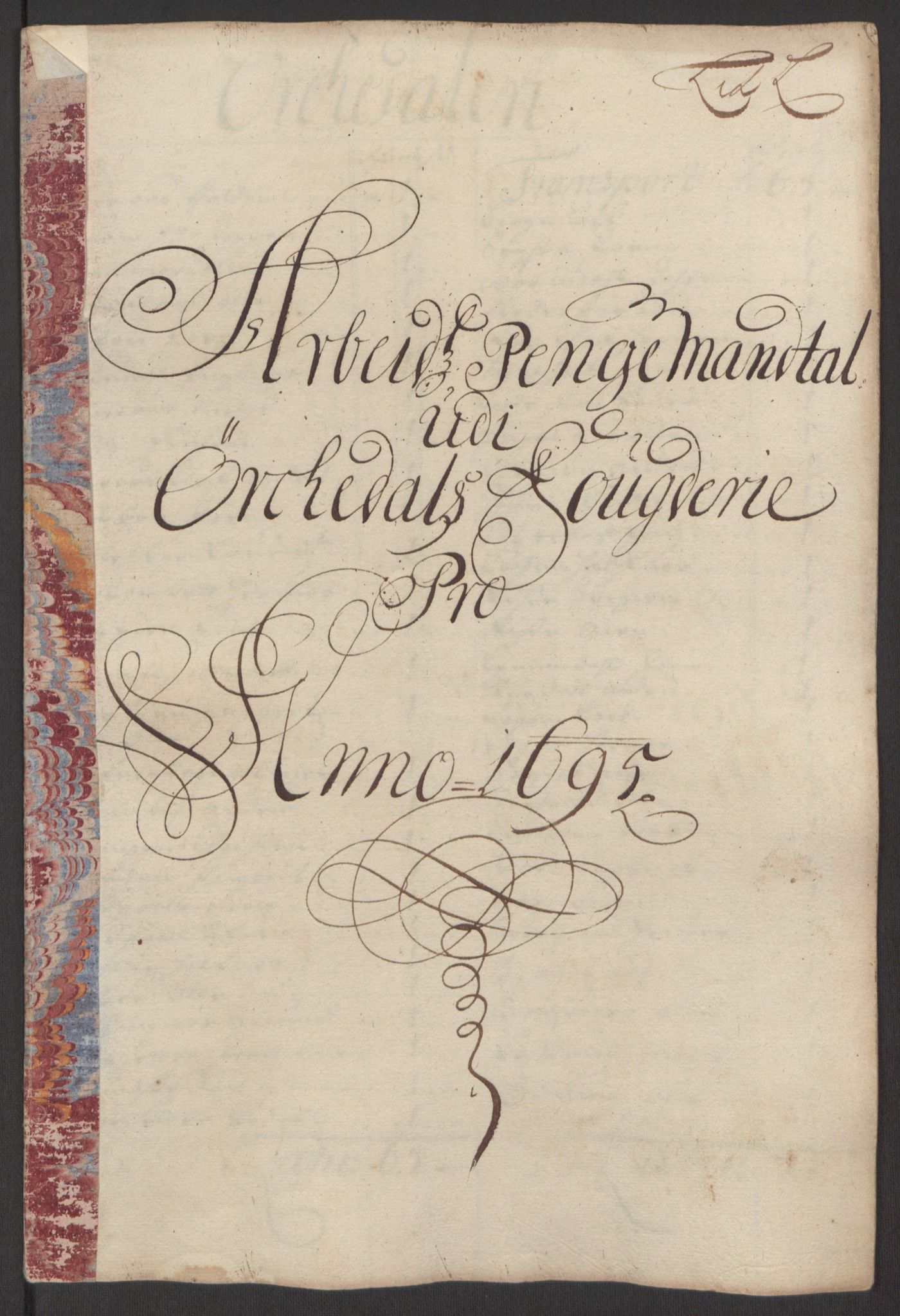 Rentekammeret inntil 1814, Reviderte regnskaper, Fogderegnskap, RA/EA-4092/R60/L3945: Fogderegnskap Orkdal og Gauldal, 1695, p. 187