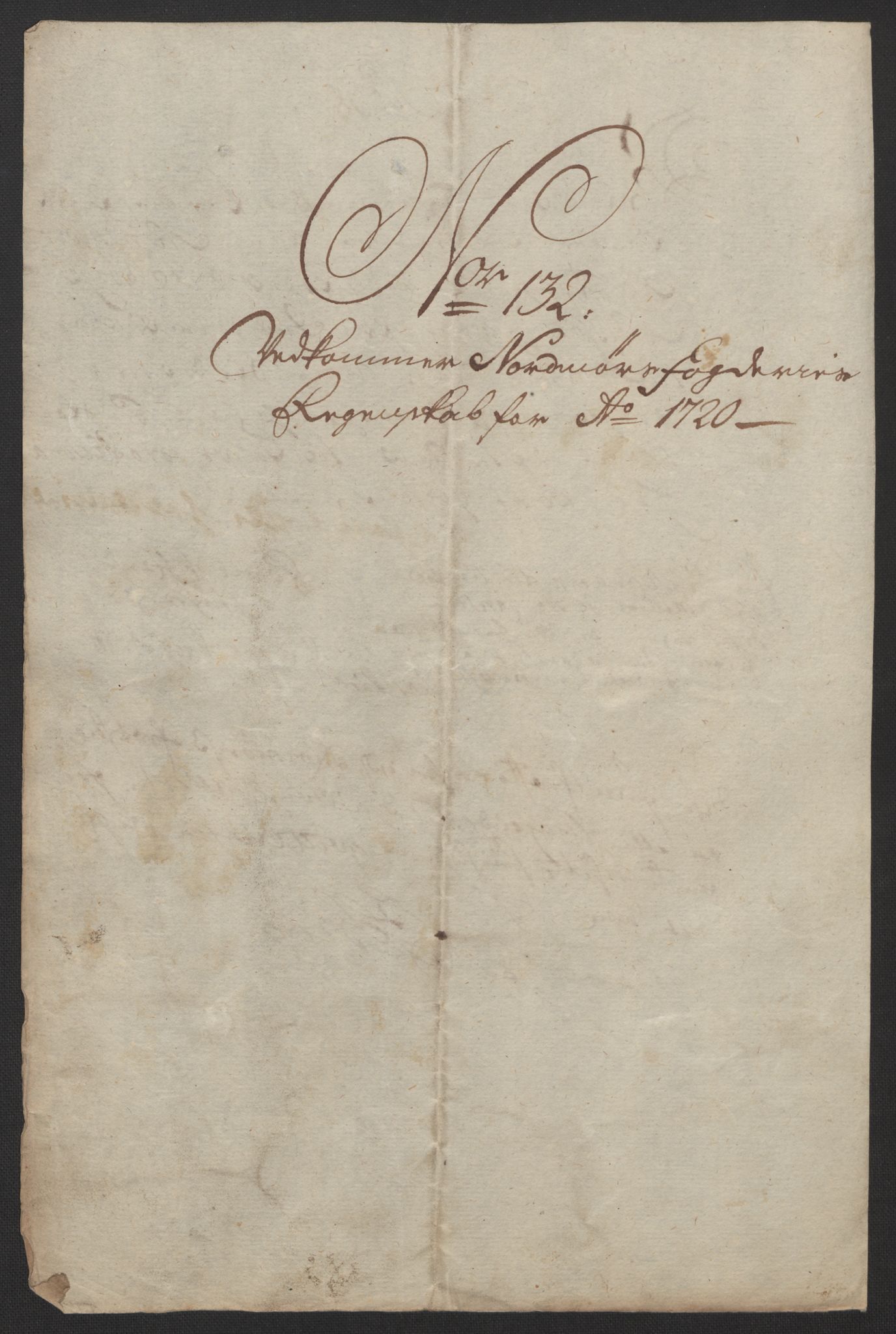 Rentekammeret inntil 1814, Reviderte regnskaper, Fogderegnskap, RA/EA-4092/R56/L3753: Fogderegnskap Nordmøre, 1720, p. 450