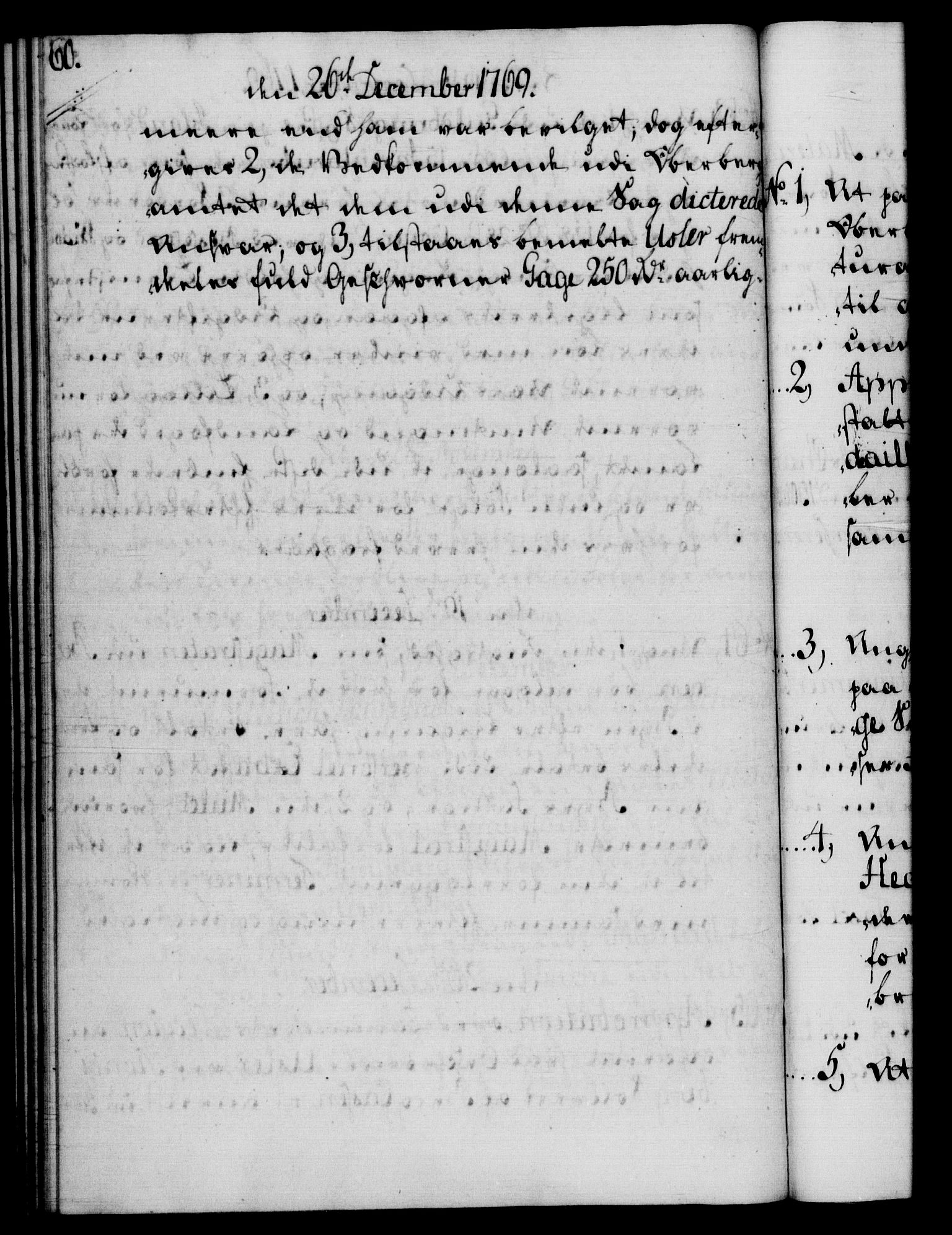 Rentekammeret, Kammerkanselliet, RA/EA-3111/G/Gf/Gfb/L0008: Register til norske relasjons- og resolusjonsprotokoller (merket RK 52.103), 1766-1771, p. 60