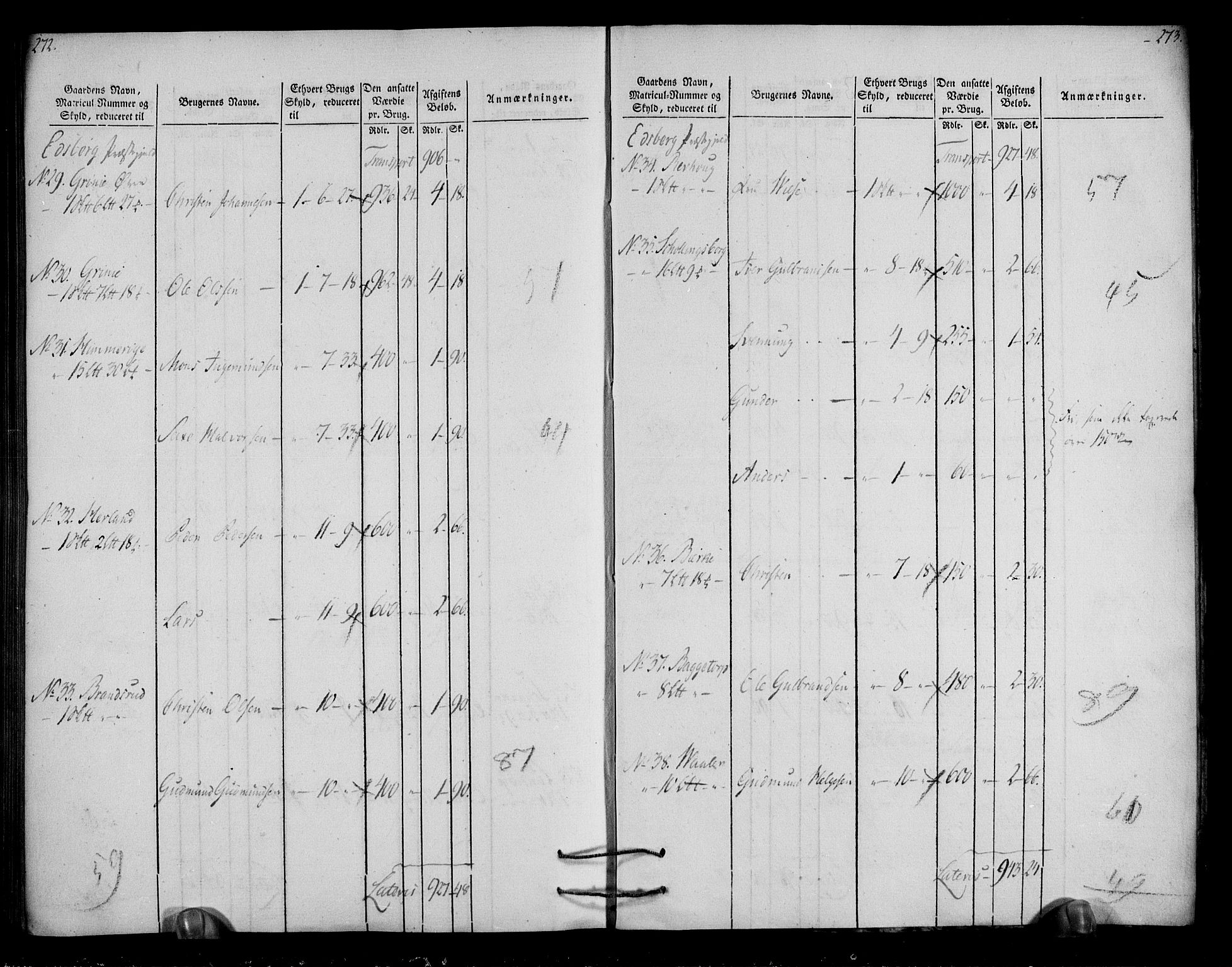 Rentekammeret inntil 1814, Realistisk ordnet avdeling, AV/RA-EA-4070/N/Ne/Nea/L0003: Rakkestad, Heggen og Frøland fogderi. Oppebørselsregister, 1803, p. 139