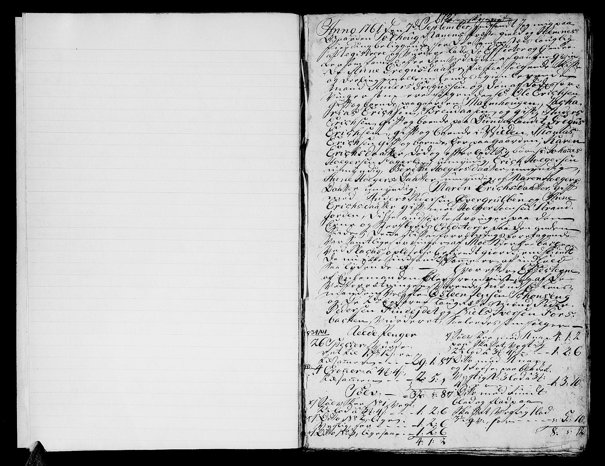 Helgeland sorenskriveri, AV/SAT-A-0004/3/3A/L0049: Konseptprotokoll 34, 1761, p. 171b-172a