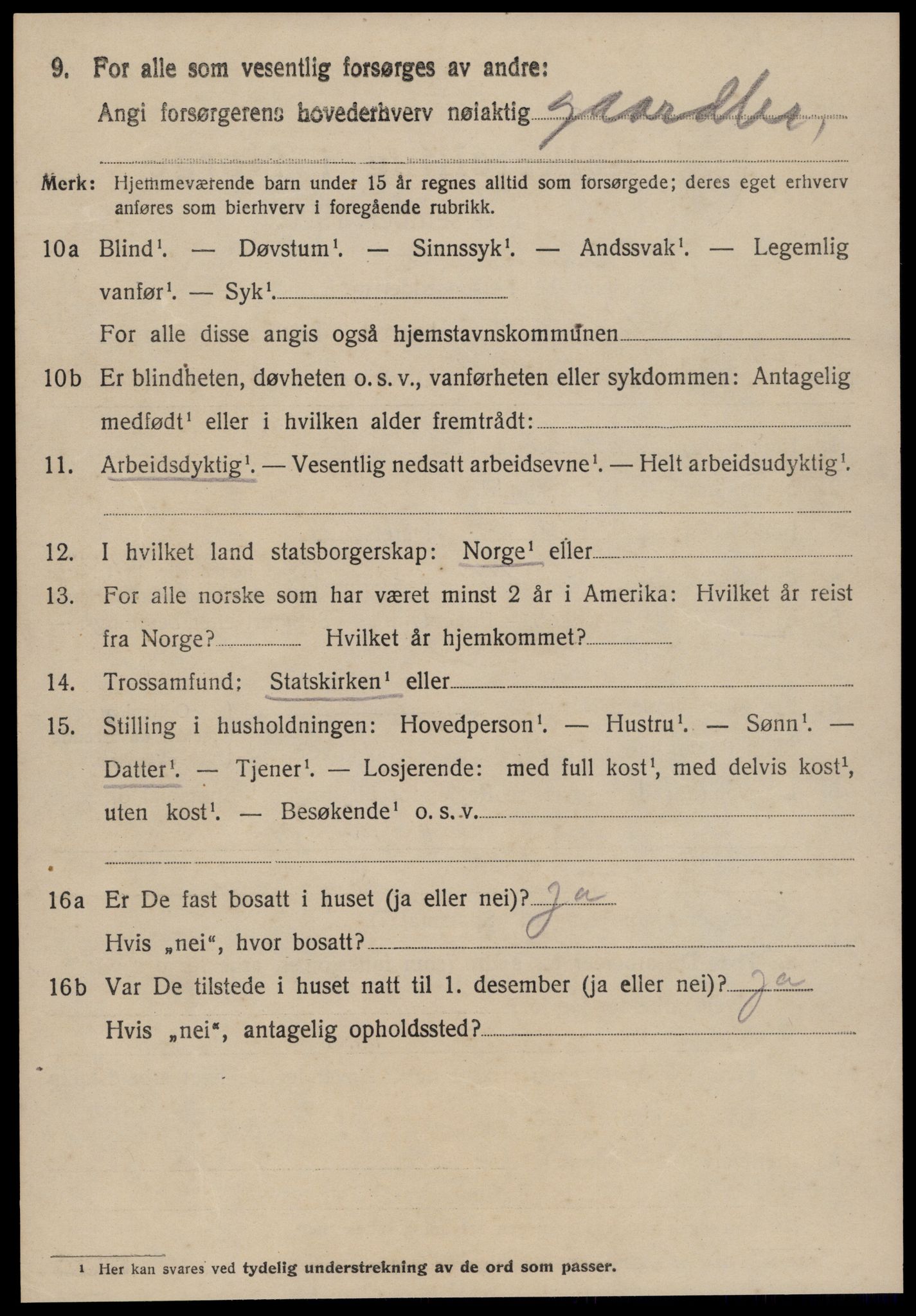 SAT, 1920 census for Ørskog, 1920, p. 3027