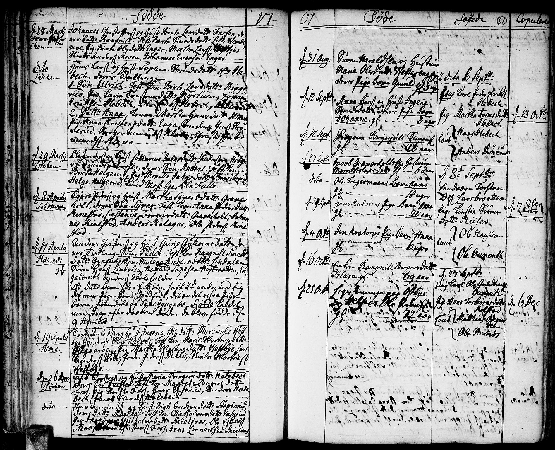 Høland prestekontor Kirkebøker, AV/SAO-A-10346a/F/Fa/L0004: Parish register (official) no. I 4, 1757-1780, p. 51