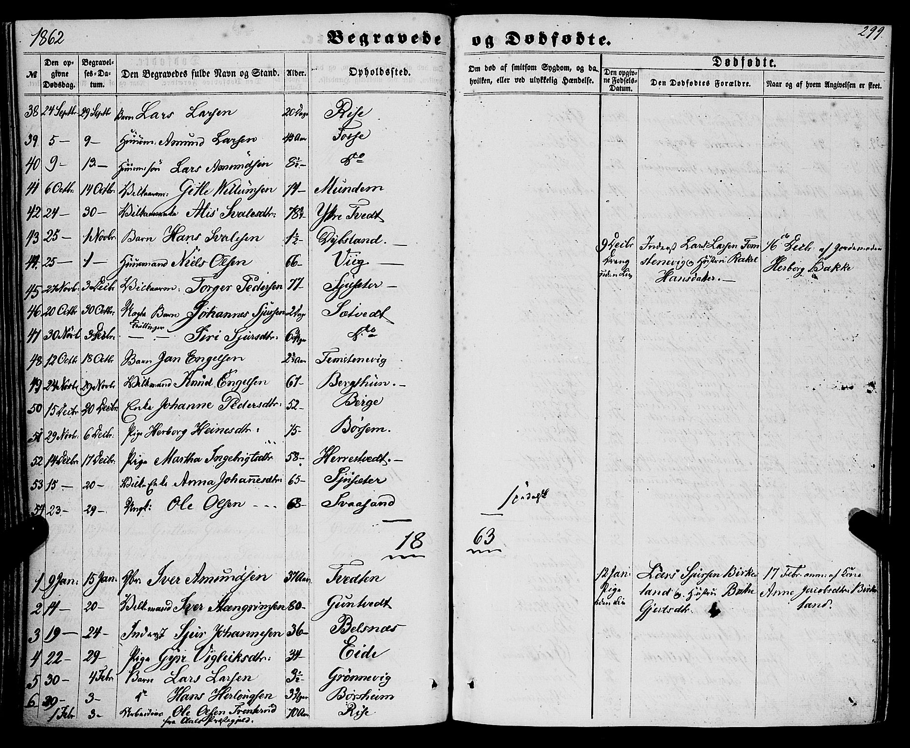 Strandebarm sokneprestembete, SAB/A-78401/H/Haa: Parish register (official) no. A 8, 1858-1872, p. 299