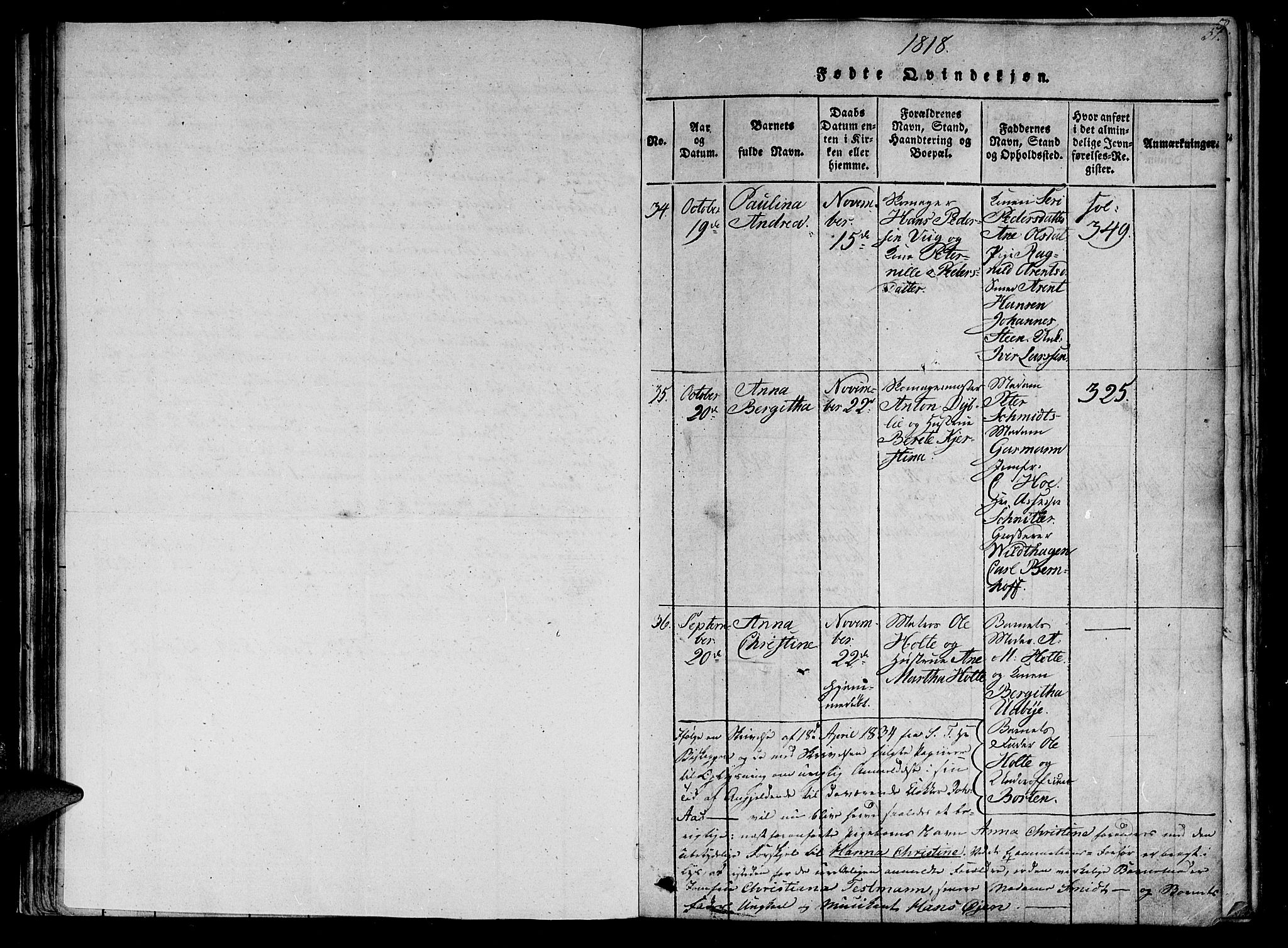 Ministerialprotokoller, klokkerbøker og fødselsregistre - Sør-Trøndelag, SAT/A-1456/602/L0107: Parish register (official) no. 602A05, 1815-1821, p. 51