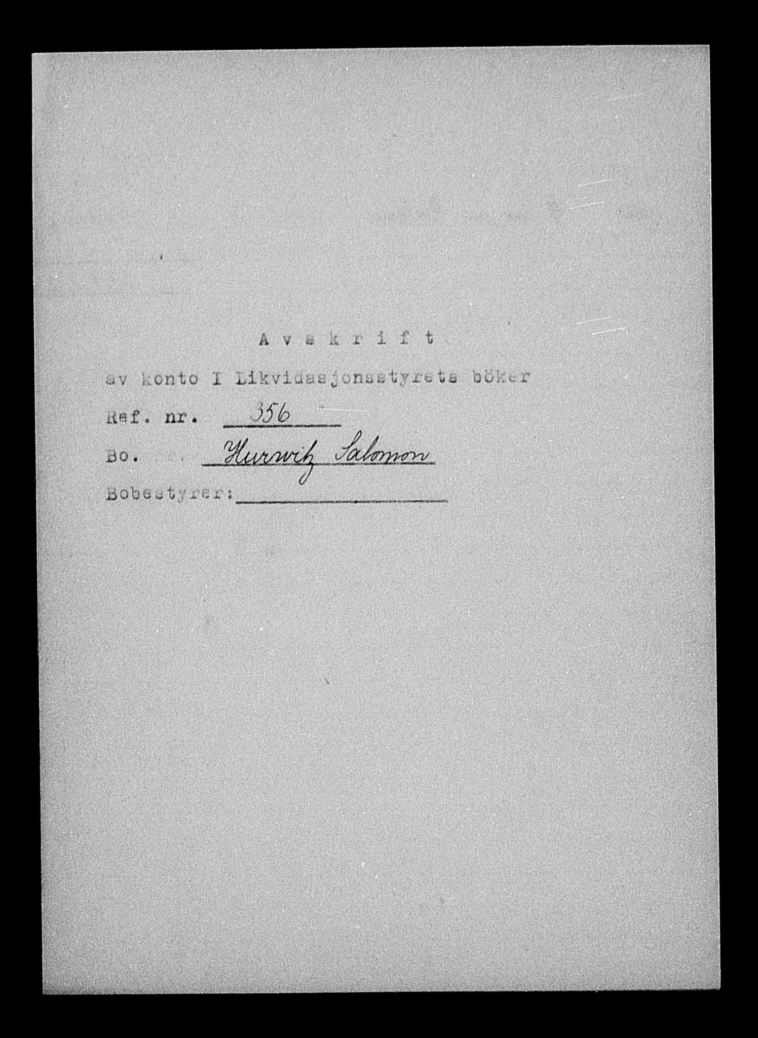 Justisdepartementet, Tilbakeføringskontoret for inndratte formuer, AV/RA-S-1564/H/Hc/Hcc/L0945: --, 1945-1947, p. 24