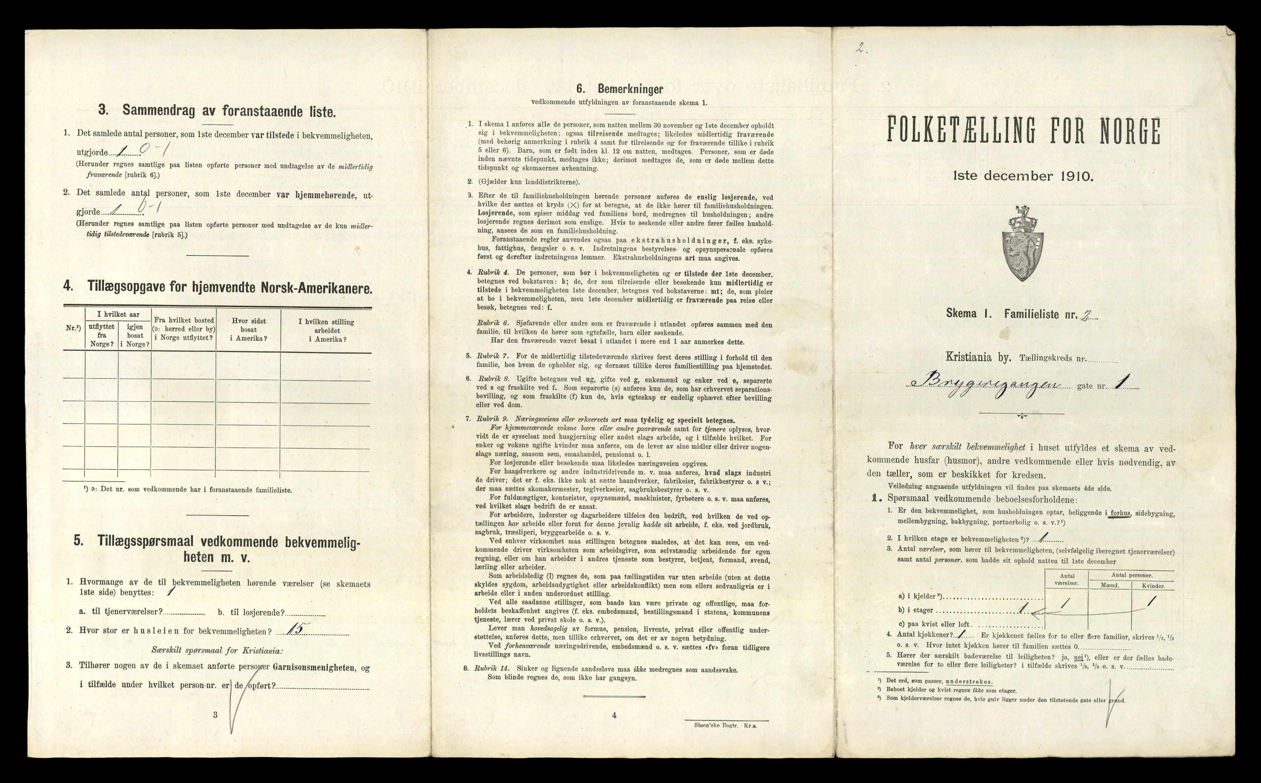 RA, 1910 census for Kristiania, 1910, p. 10575