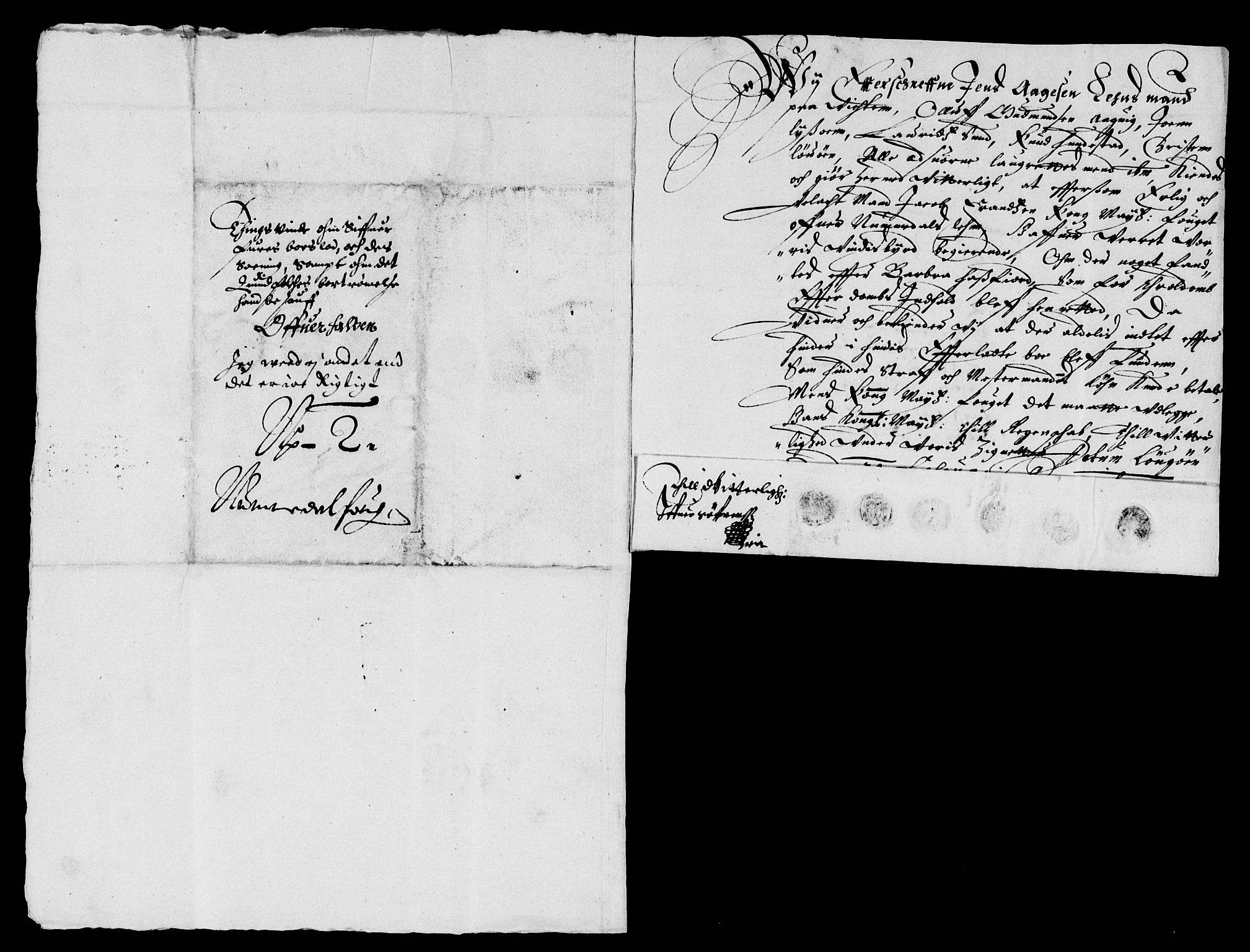 Rentekammeret inntil 1814, Reviderte regnskaper, Lensregnskaper, AV/RA-EA-5023/R/Rb/Rbw/L0092: Trondheim len, 1647-1649