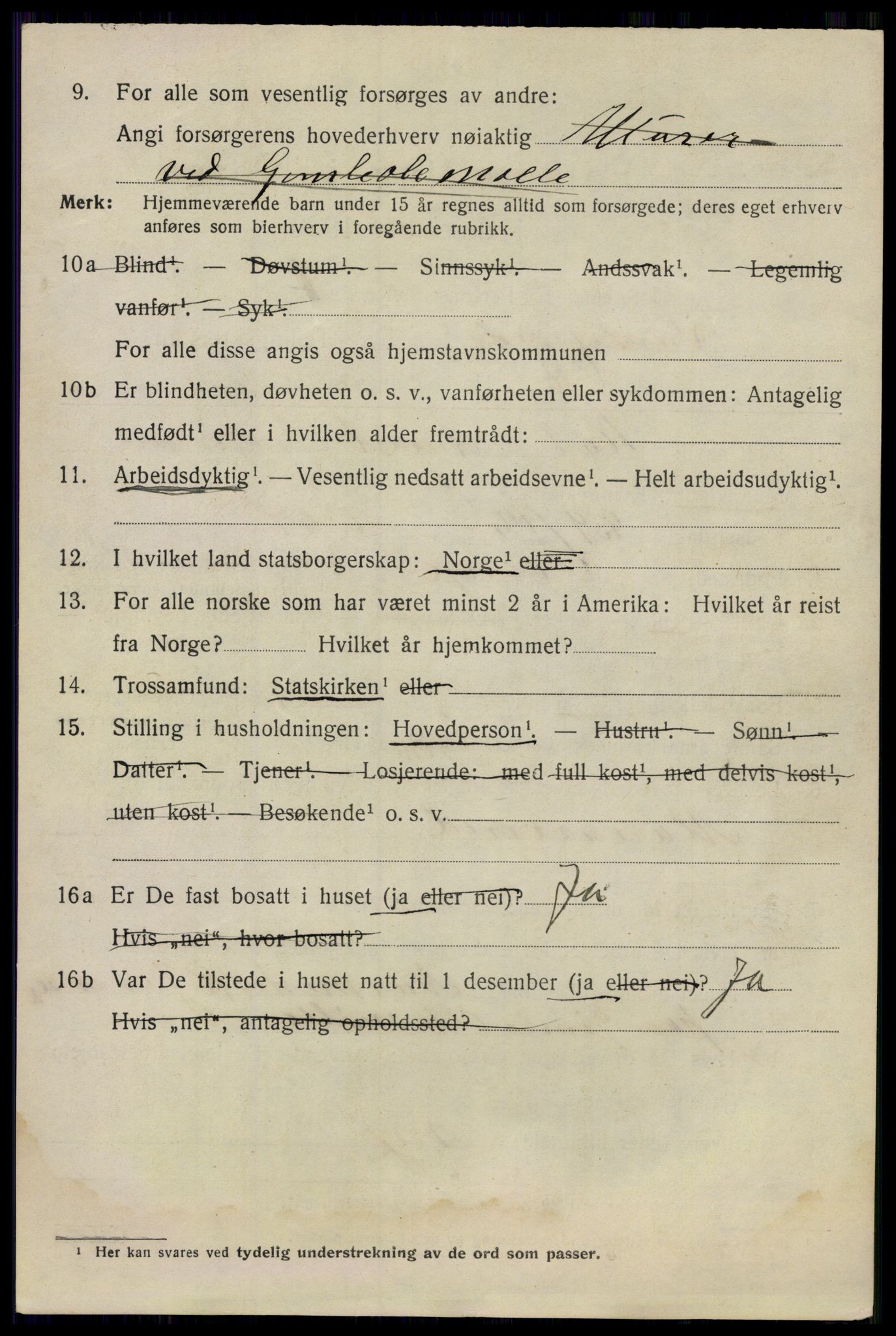 SAKO, 1920 census for Sandefjord, 1920, p. 14165