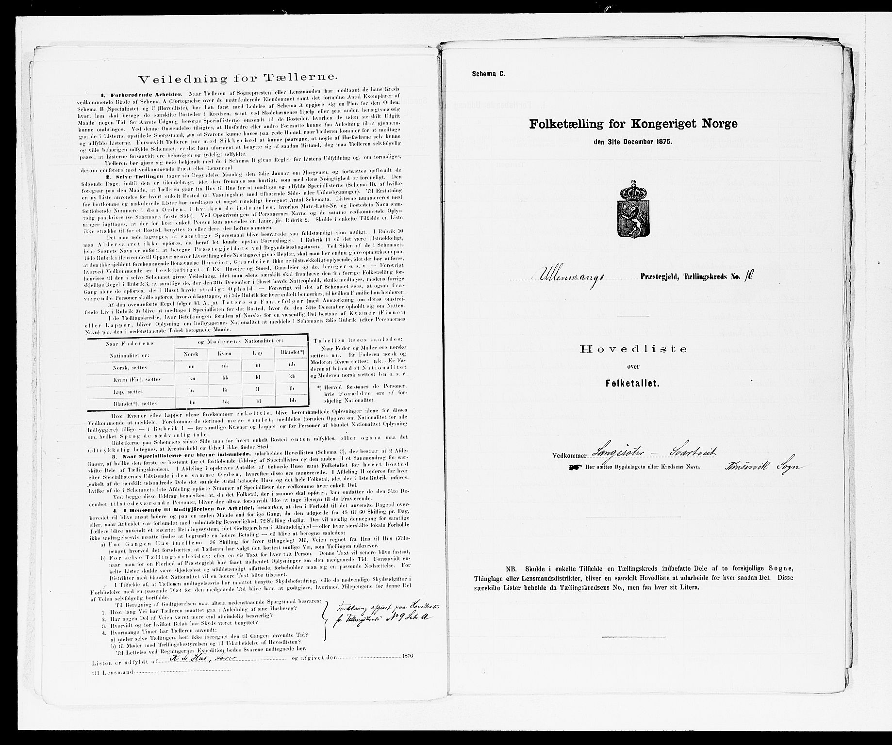 SAB, 1875 census for 1230P Ullensvang, 1875, p. 24