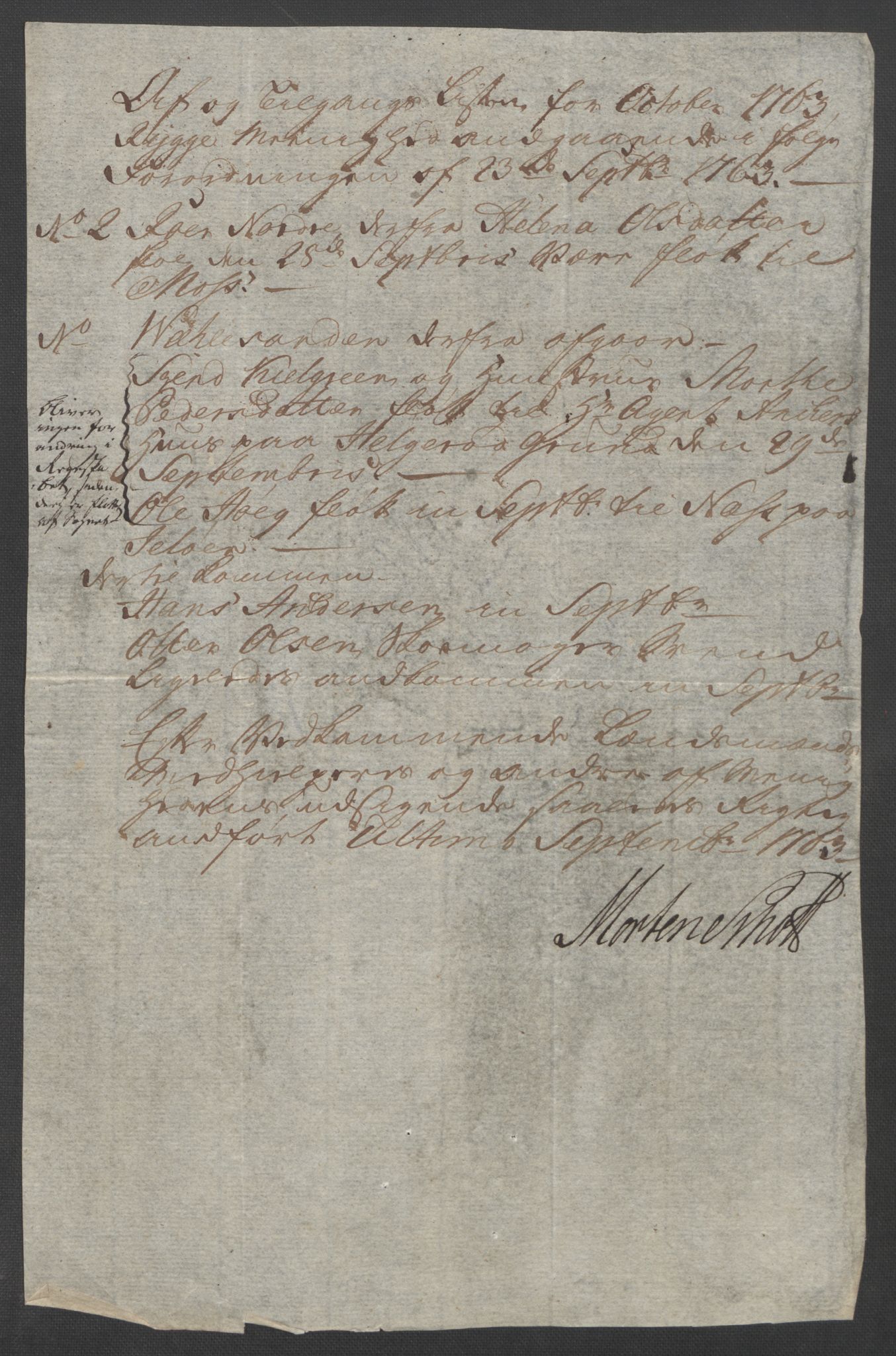 Rentekammeret inntil 1814, Reviderte regnskaper, Fogderegnskap, AV/RA-EA-4092/R04/L0261: Ekstraskatten Moss, Onsøy, Tune, Veme og Åbygge, 1763, p. 225