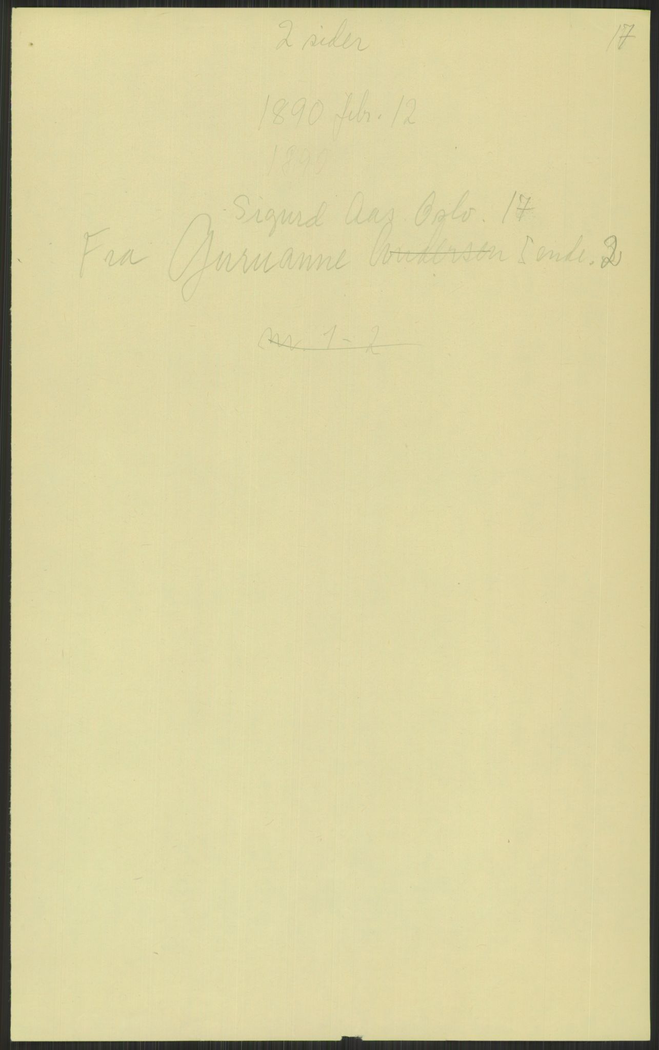 Samlinger til kildeutgivelse, Amerikabrevene, AV/RA-EA-4057/F/L0034: Innlån fra Nord-Trøndelag, 1838-1914, p. 335