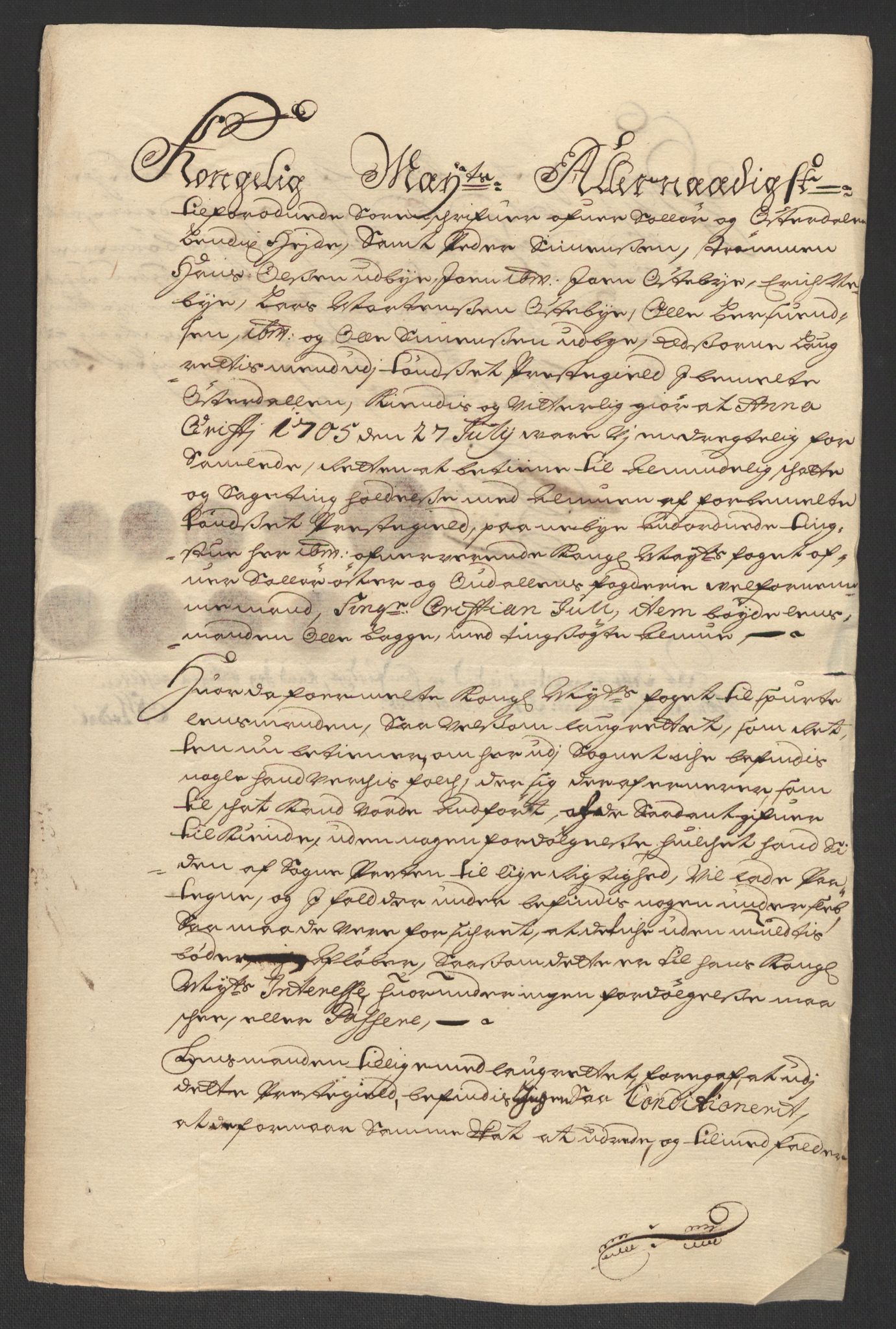 Rentekammeret inntil 1814, Reviderte regnskaper, Fogderegnskap, AV/RA-EA-4092/R13/L0843: Fogderegnskap Solør, Odal og Østerdal, 1705-1706, p. 219