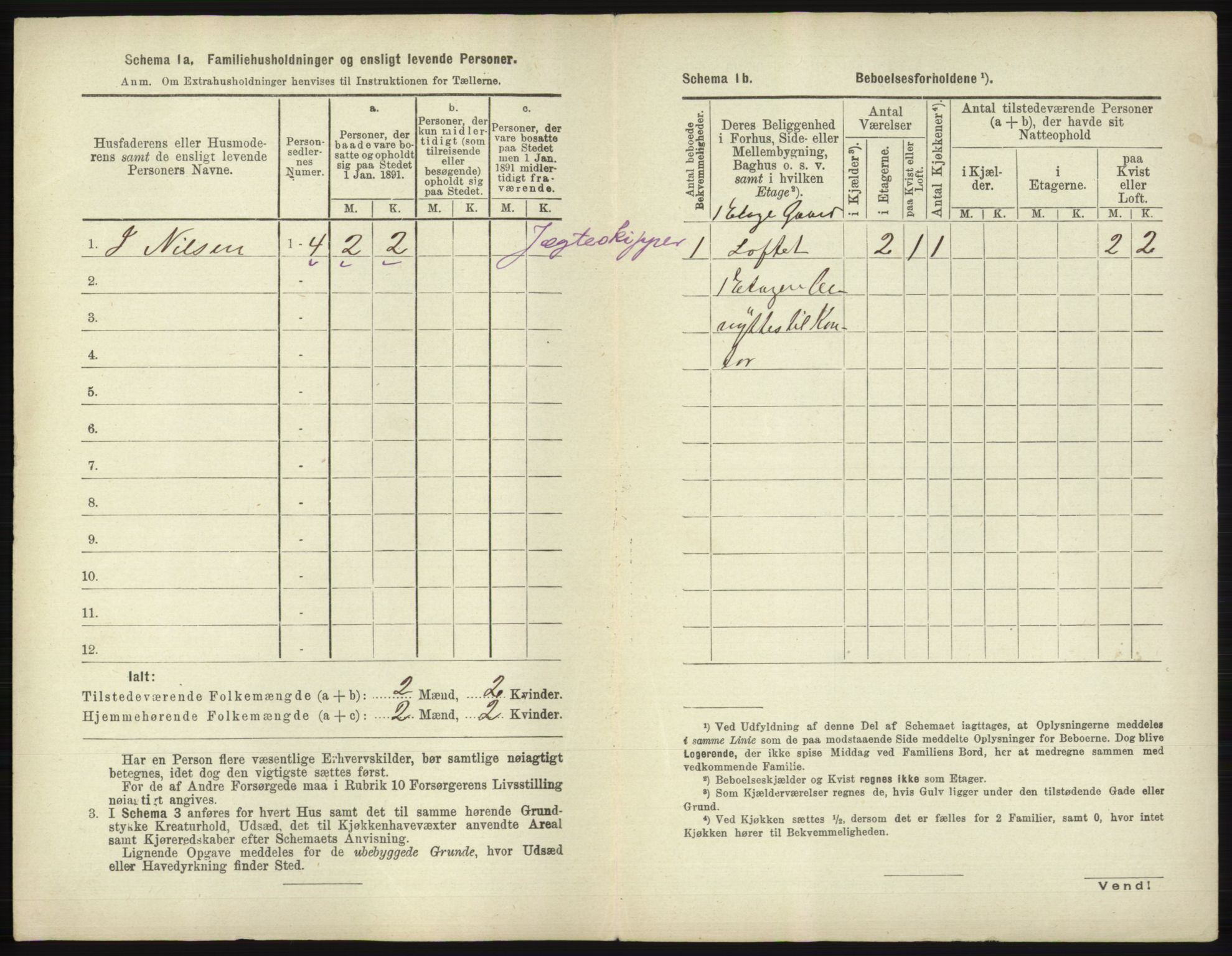 RA, 1891 census for 2001 Hammerfest, 1891, p. 616