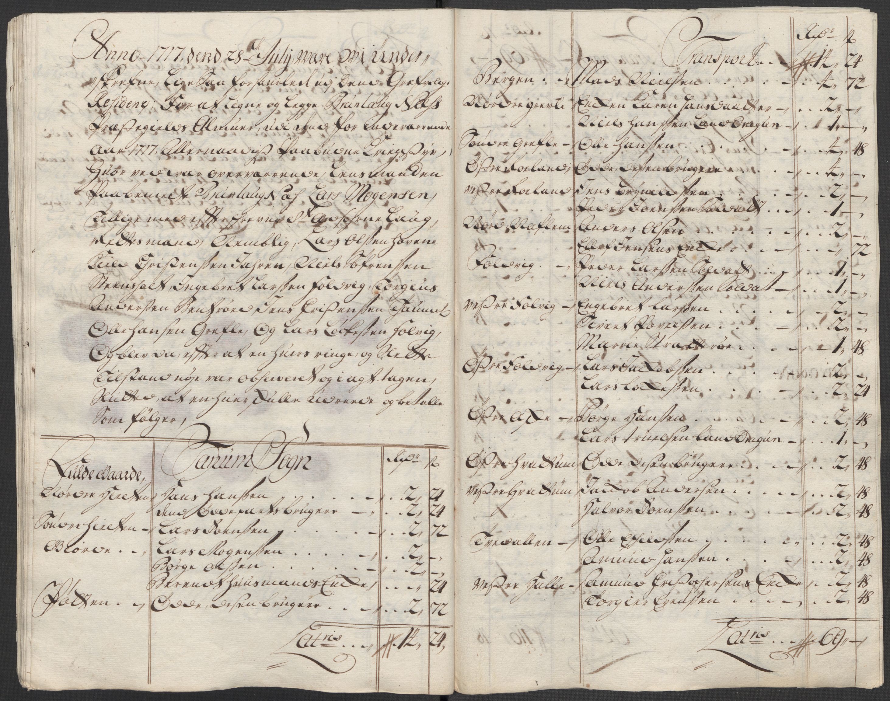 Rentekammeret inntil 1814, Reviderte regnskaper, Fogderegnskap, RA/EA-4092/R33/L1987: Fogderegnskap Larvik grevskap, 1716-1717, p. 536