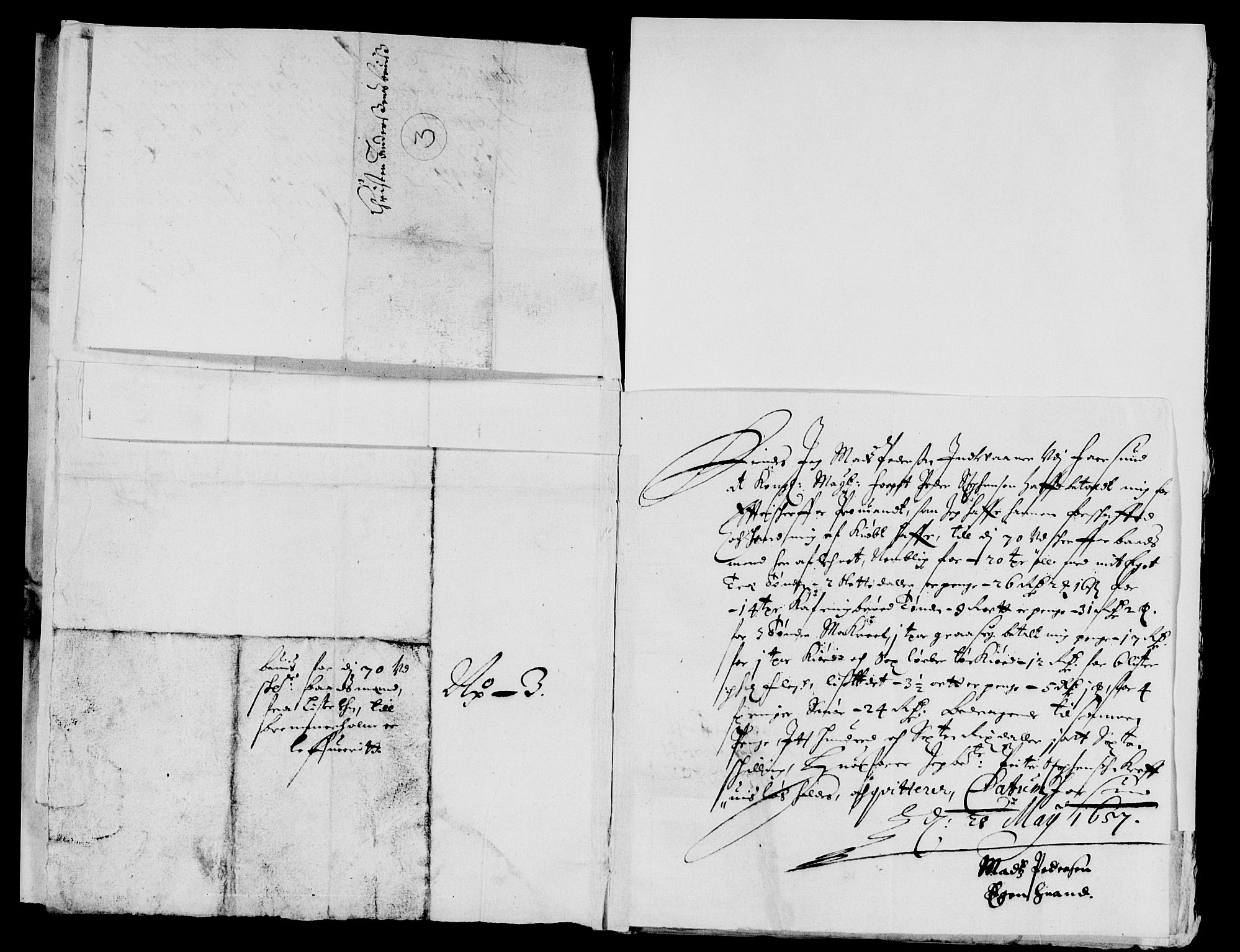 Rentekammeret inntil 1814, Reviderte regnskaper, Lensregnskaper, AV/RA-EA-5023/R/Rb/Rbr/L0021: Lista len, 1655-1659