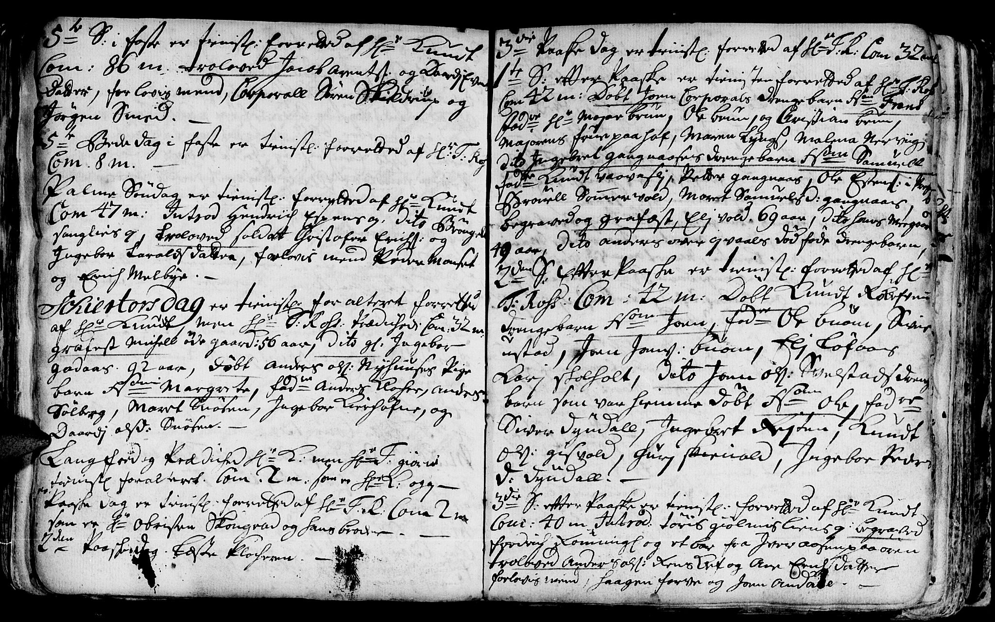 Ministerialprotokoller, klokkerbøker og fødselsregistre - Sør-Trøndelag, AV/SAT-A-1456/668/L0812: Parish register (copy) no. 668C01, 1715-1742