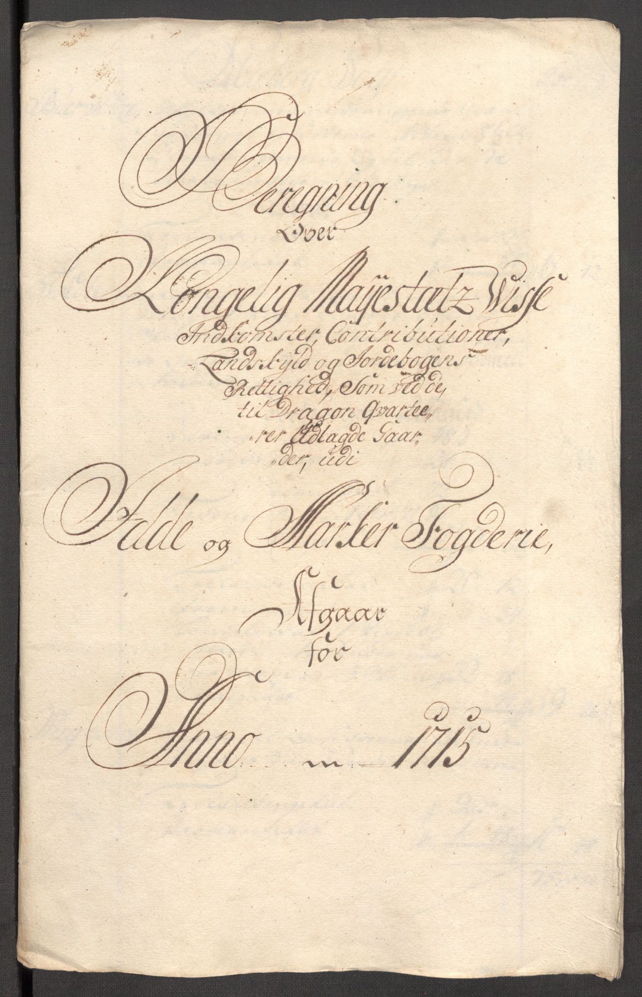 Rentekammeret inntil 1814, Reviderte regnskaper, Fogderegnskap, RA/EA-4092/R01/L0023: Fogderegnskap Idd og Marker, 1715-1716, p. 157