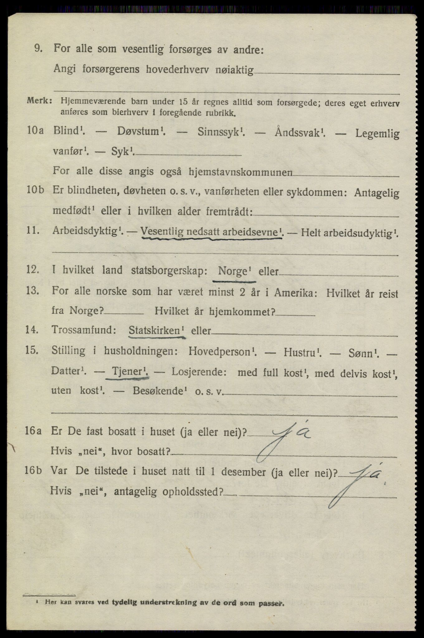 SAKO, 1920 census for Heddal, 1920, p. 6773