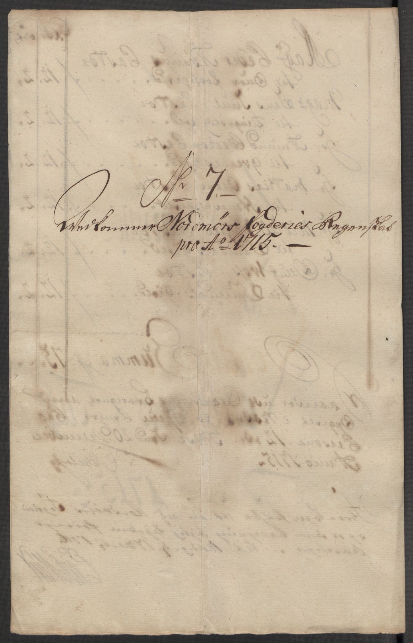 Rentekammeret inntil 1814, Reviderte regnskaper, Fogderegnskap, RA/EA-4092/R56/L3748: Fogderegnskap Nordmøre, 1714-1715, p. 411