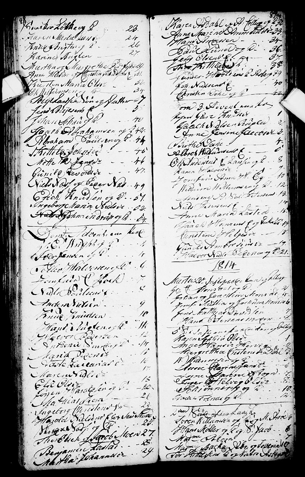 Porsgrunn kirkebøker , SAKO/A-104/G/Ga/L0001: Parish register (copy) no. I 1, 1766-1790, p. 88-89
