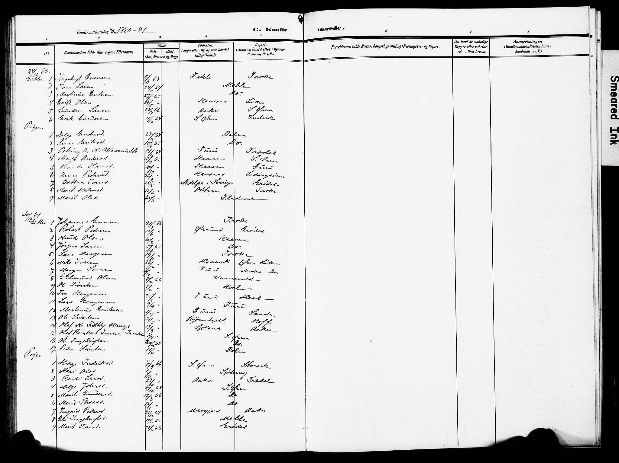 Ministerialprotokoller, klokkerbøker og fødselsregistre - Møre og Romsdal, AV/SAT-A-1454/590/L1017: Parish register (copy) no. 590C02, 1869-1931