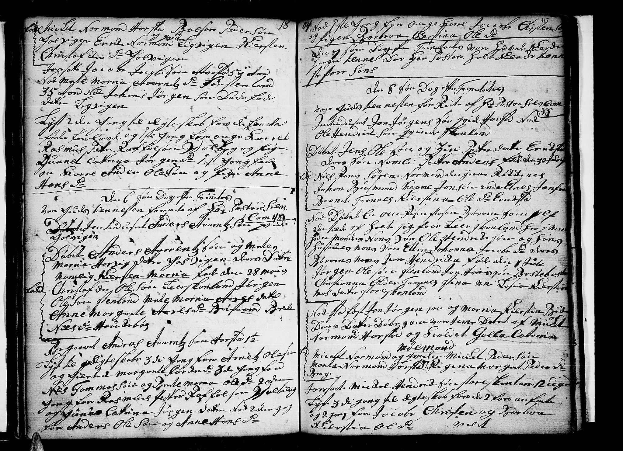 Trondenes sokneprestkontor, AV/SATØ-S-1319/H/Hb/L0002klokker: Parish register (copy) no. 2, 1795-1818, p. 117