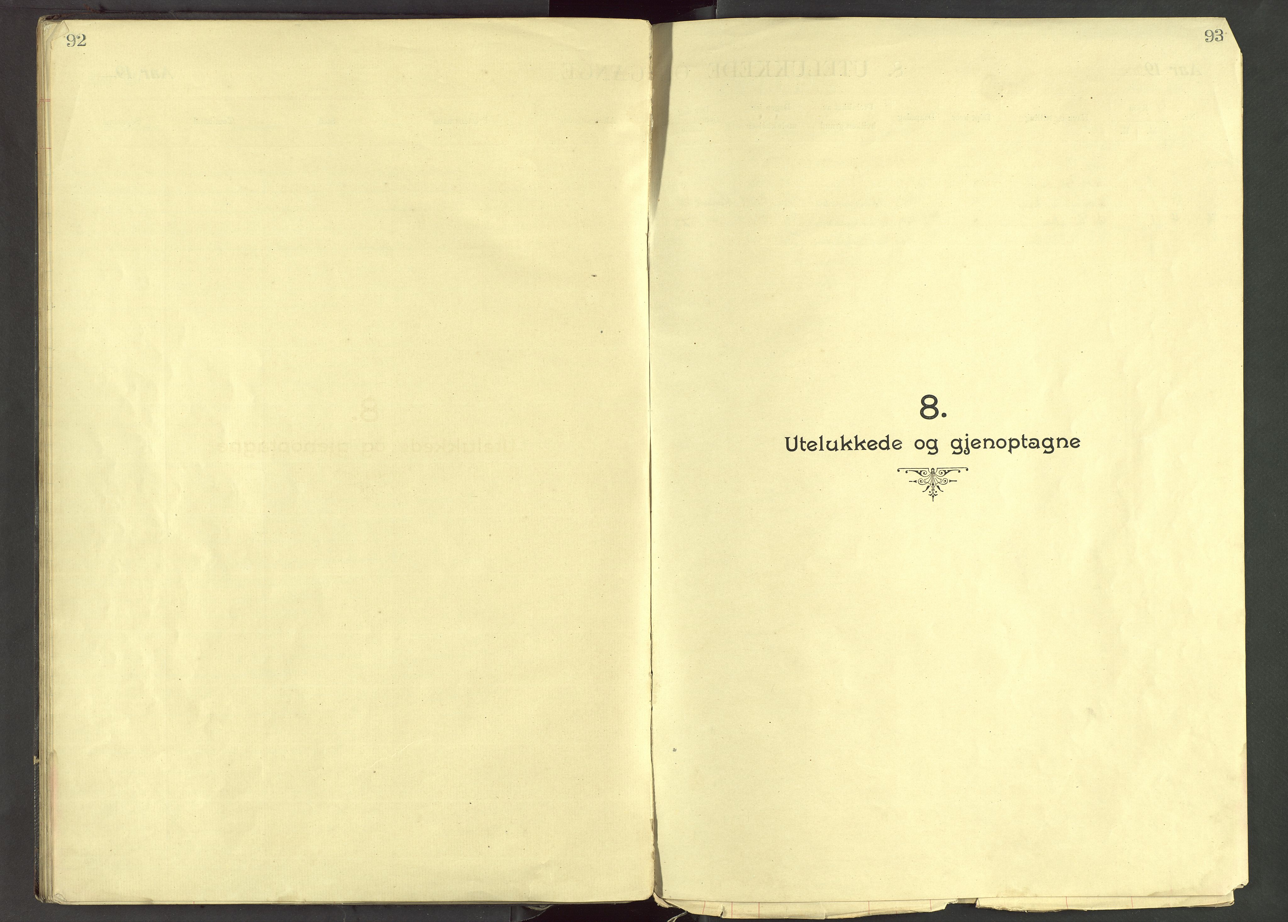 Det Norske Misjonsselskap - utland - Kina (Hunan), VID/MA-A-1065/Dm/L0088: Parish register (official) no. 126, 1909-1948, p. 92-93