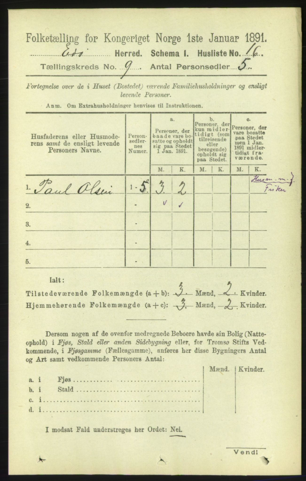 RA, 1891 census for 1573 Edøy, 1891, p. 2284