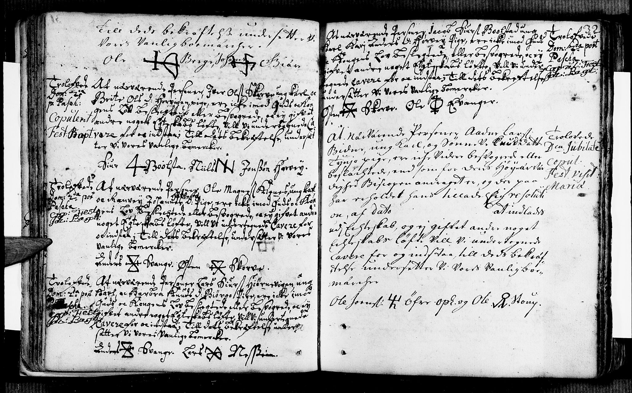 Voss sokneprestembete, AV/SAB-A-79001/H/Haa: Parish register (official) no. A 2, 1709-1730, p. 32