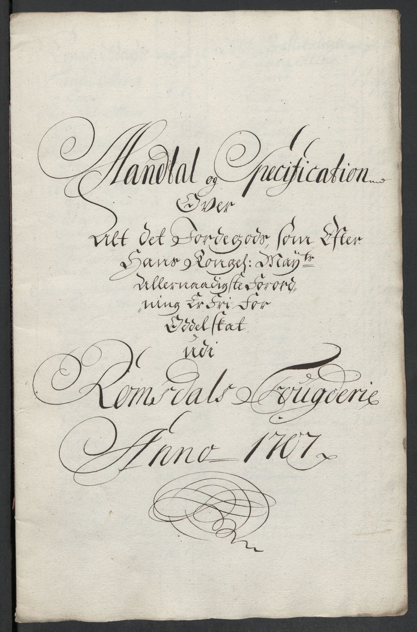 Rentekammeret inntil 1814, Reviderte regnskaper, Fogderegnskap, RA/EA-4092/R55/L3658: Fogderegnskap Romsdal, 1707-1708, p. 132