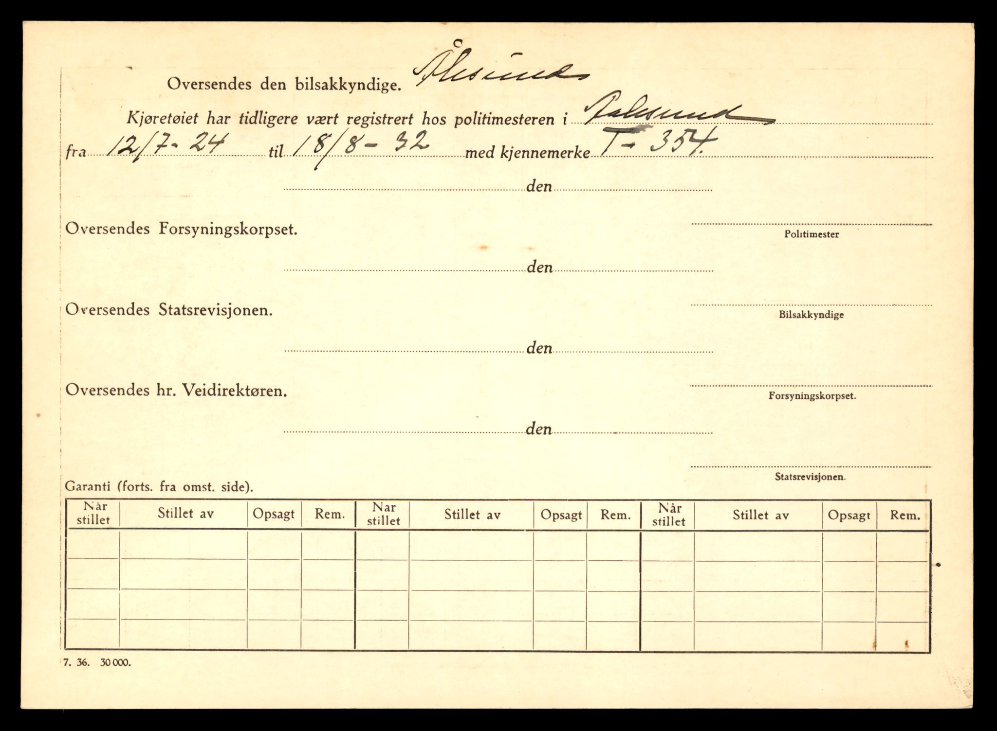 Møre og Romsdal vegkontor - Ålesund trafikkstasjon, SAT/A-4099/F/Fe/L0002: Registreringskort for kjøretøy T 128 - T 231, 1927-1998, p. 2491