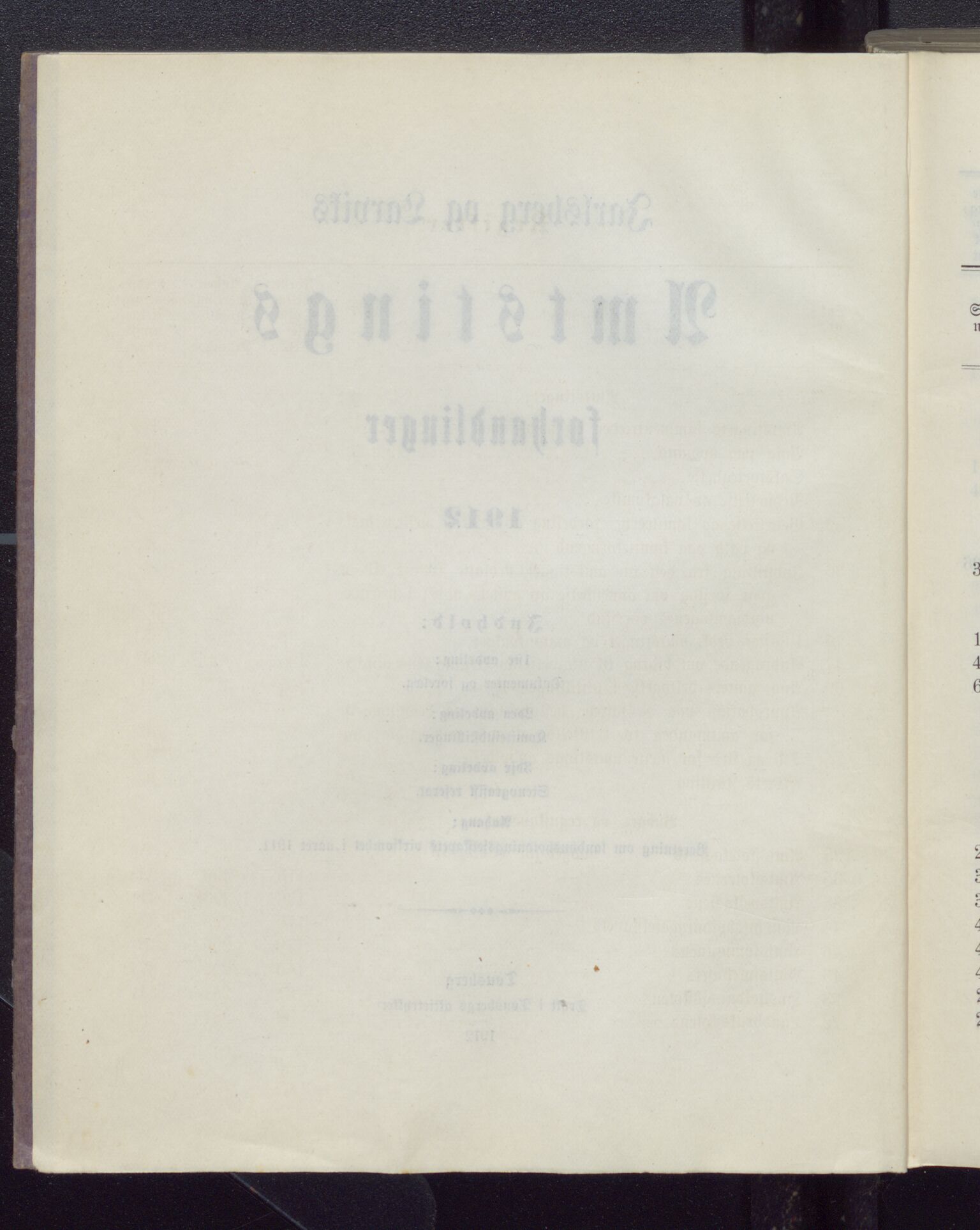 Vestfold fylkeskommune. Fylkestinget, VEMU/A-1315/A/Ab/Abb/L0059: Fylkestingsforhandlinger, 1912
