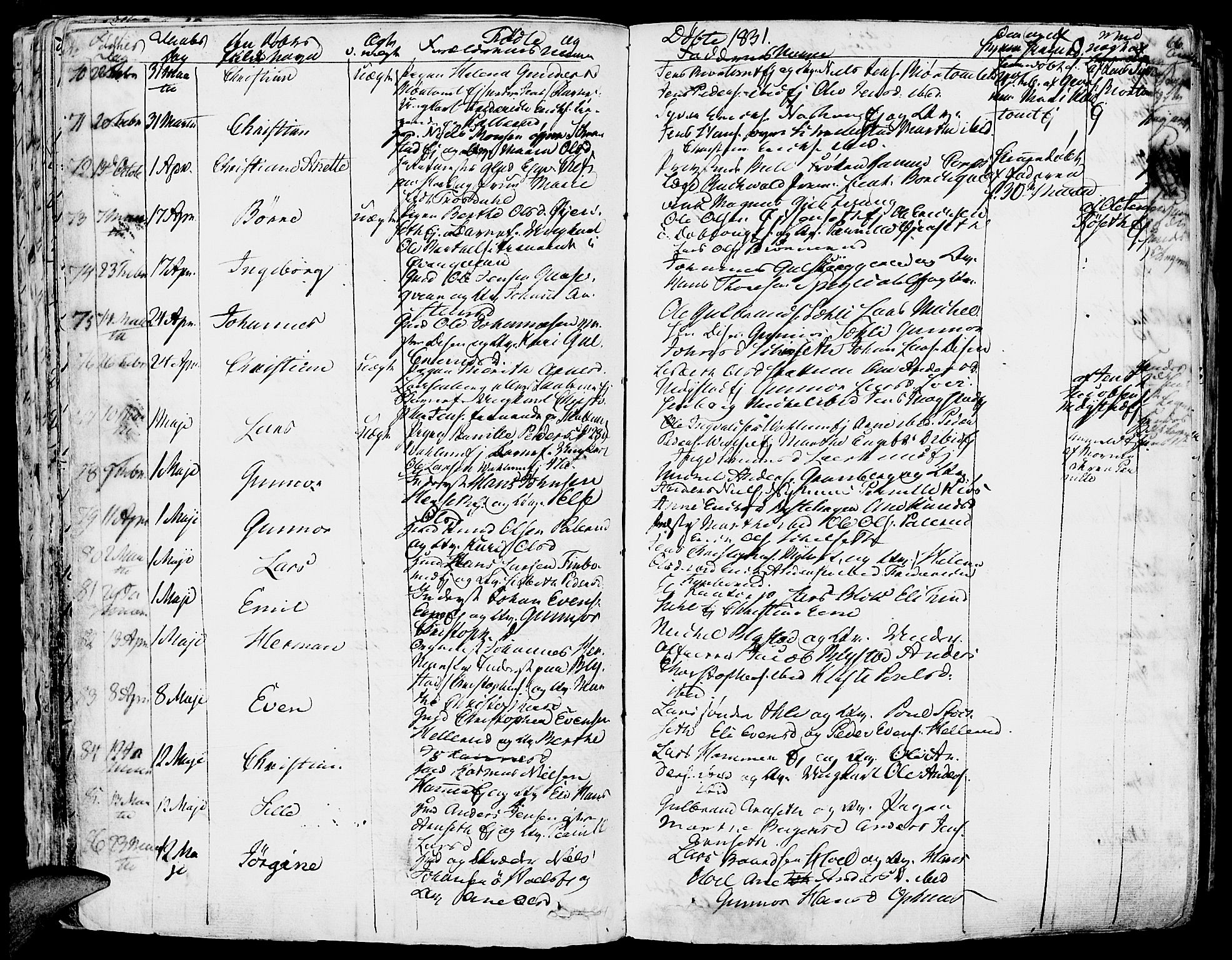 Vang prestekontor, Hedmark, AV/SAH-PREST-008/H/Ha/Haa/L0009: Parish register (official) no. 9, 1826-1841, p. 66