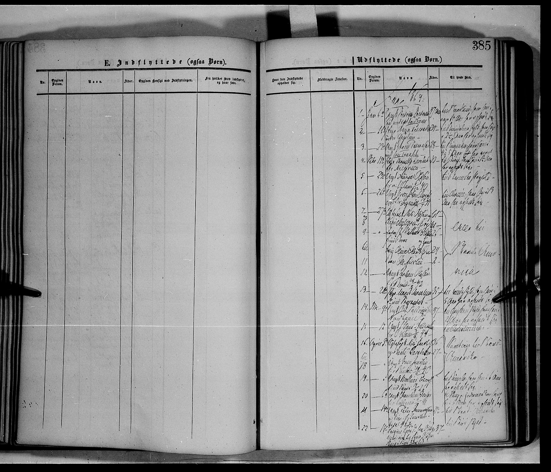 Fåberg prestekontor, SAH/PREST-086/H/Ha/Haa/L0006: Parish register (official) no. 6B, 1855-1867, p. 385
