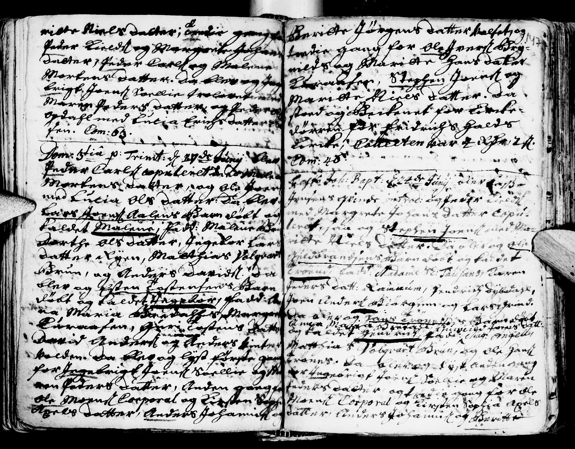 Ministerialprotokoller, klokkerbøker og fødselsregistre - Sør-Trøndelag, SAT/A-1456/681/L0924: Parish register (official) no. 681A02, 1720-1731, p. 146-147